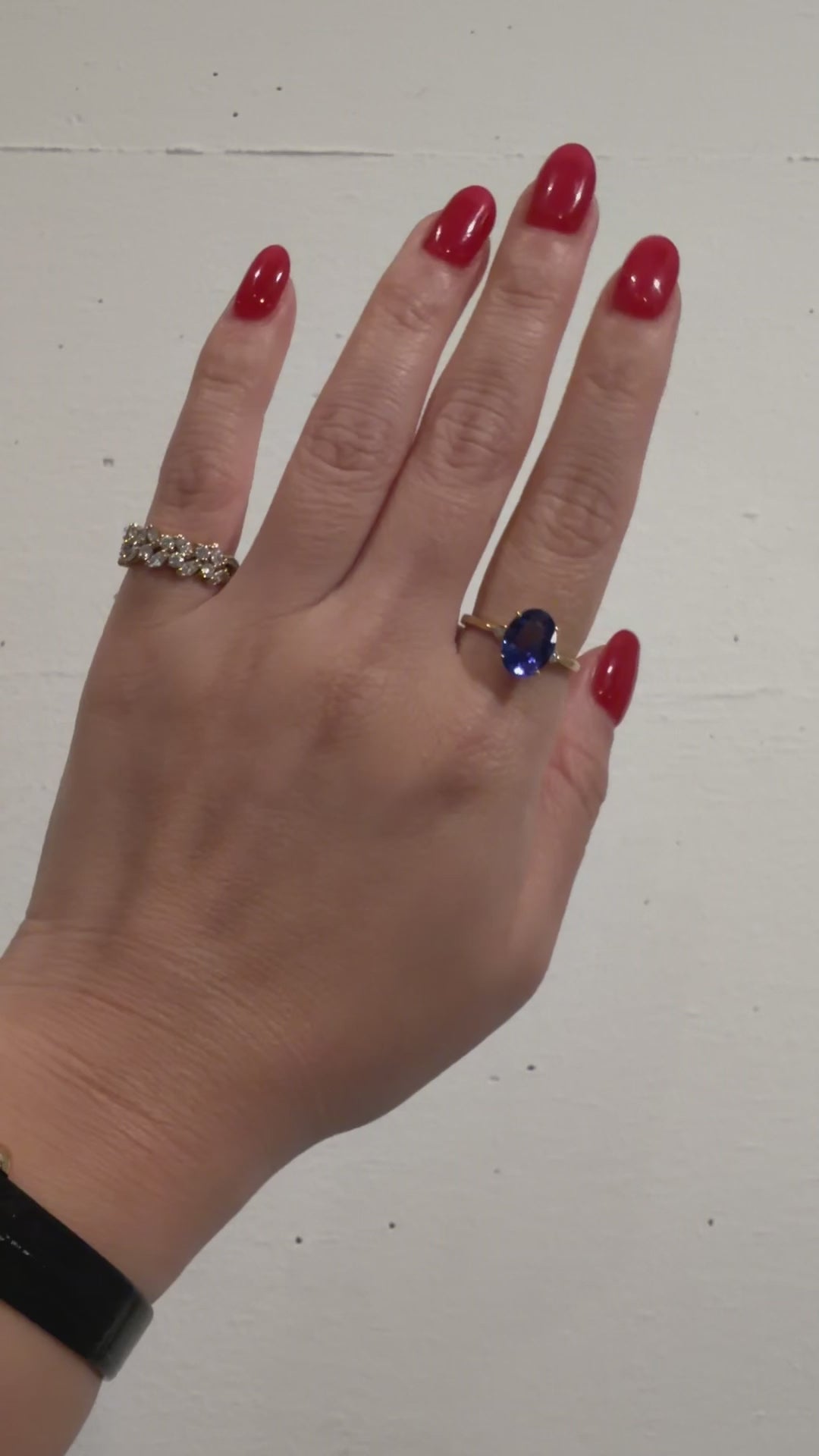 [新作/個数限定/BONBON］リング タンザナイト OV/EM