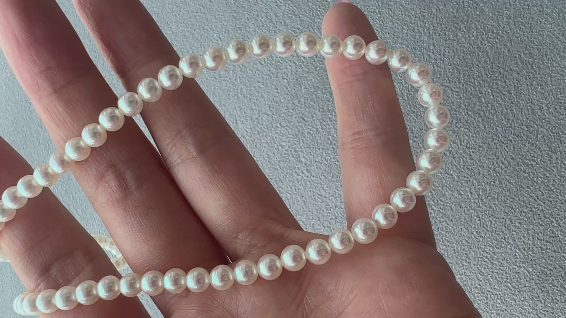 新作［クラシックパールネックレス］あこや真珠4.5−5mm