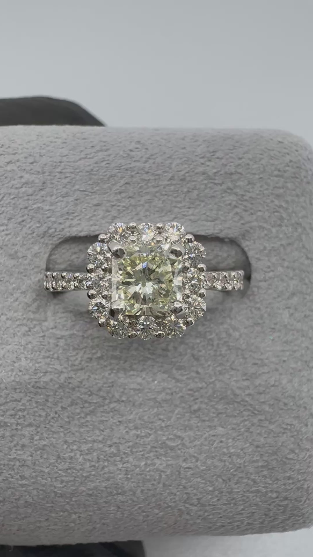 23［一点物］リング ダイヤ 1ct SQ PT