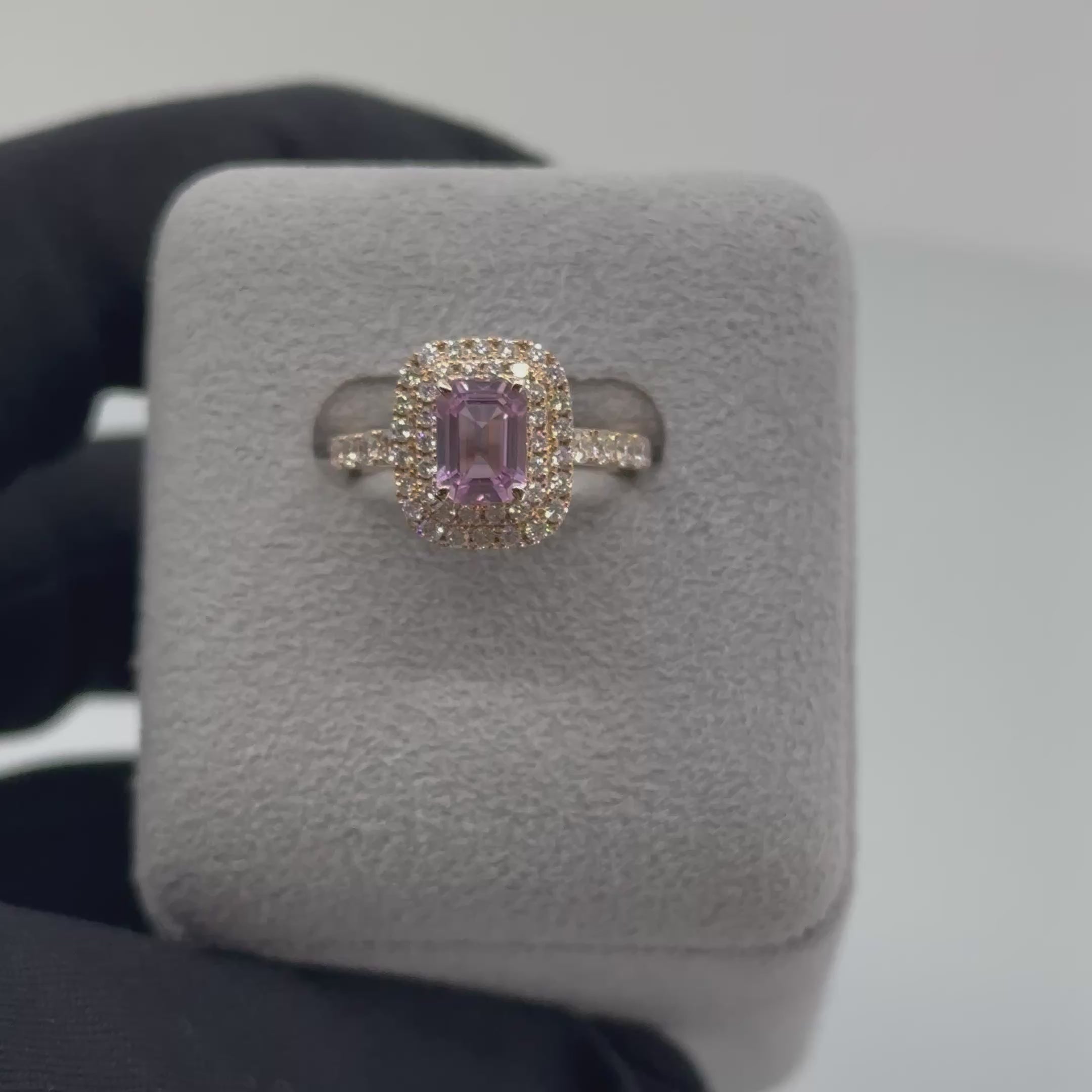 [ヴォワール] リング　ロンドンブルートパーズ/アクアマリン/クンツァイト