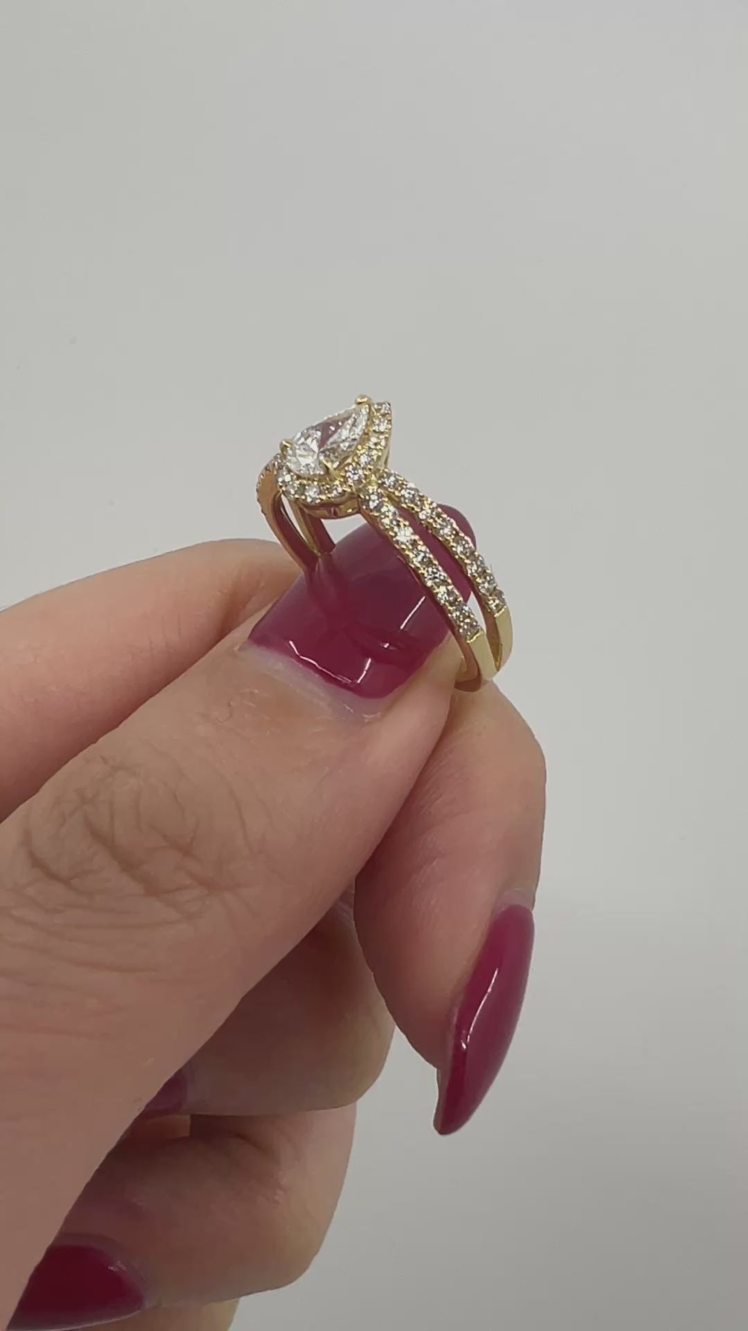32［一点物］リング ダイヤ 0.3ct PS PT