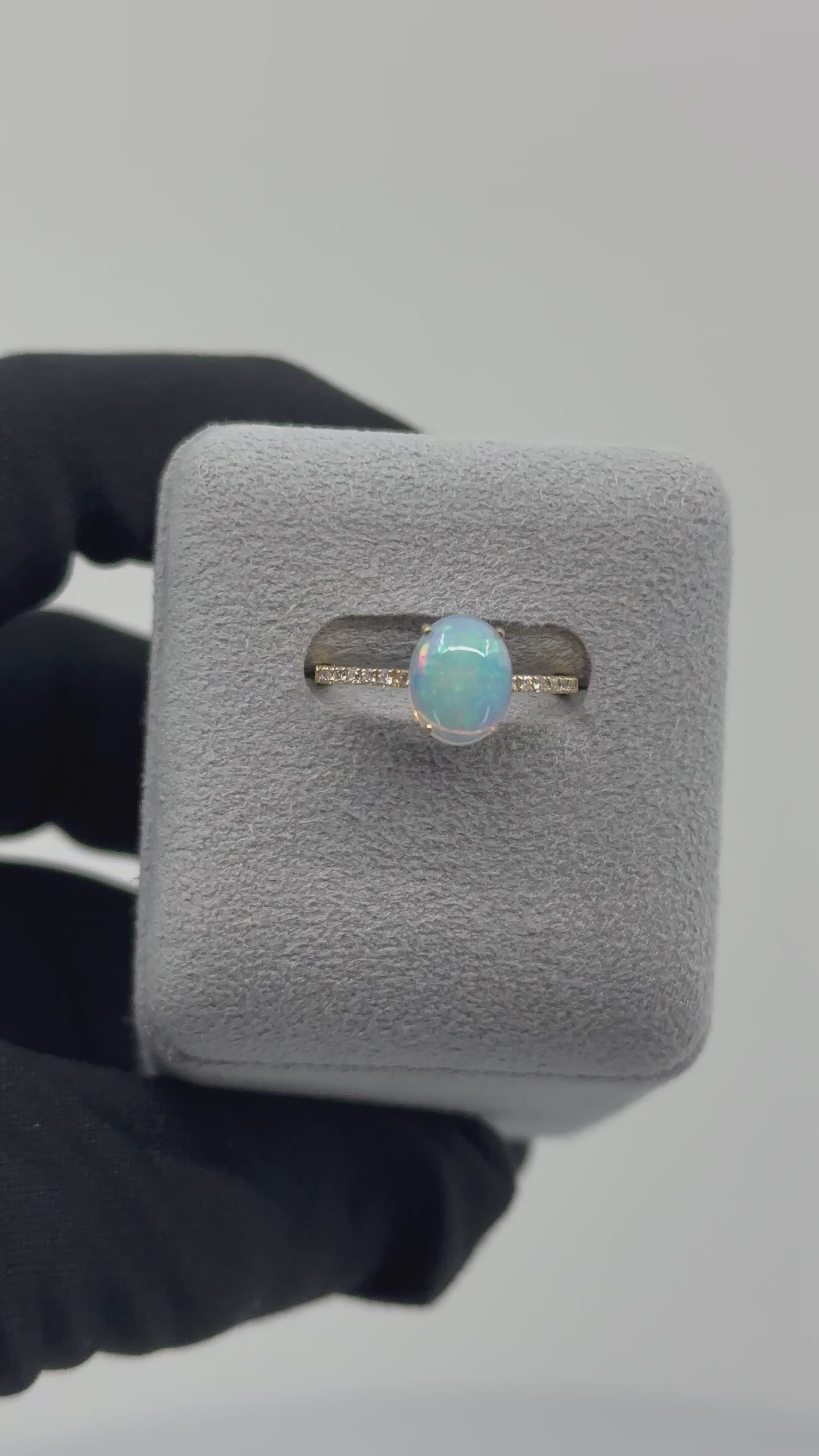 ［一点物］リング  オパール  1.4ct   YG/PT