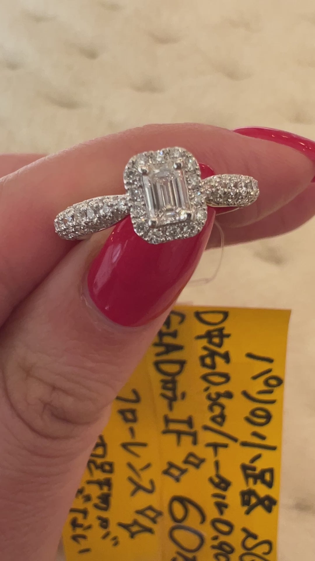 7-パリの小路 中石0.3ct SQ PT リング〜GIA インターナリーフローレス｜AYAKO SAKURAI（櫻井 彩子（サクライ アヤコ））公式通販サイト