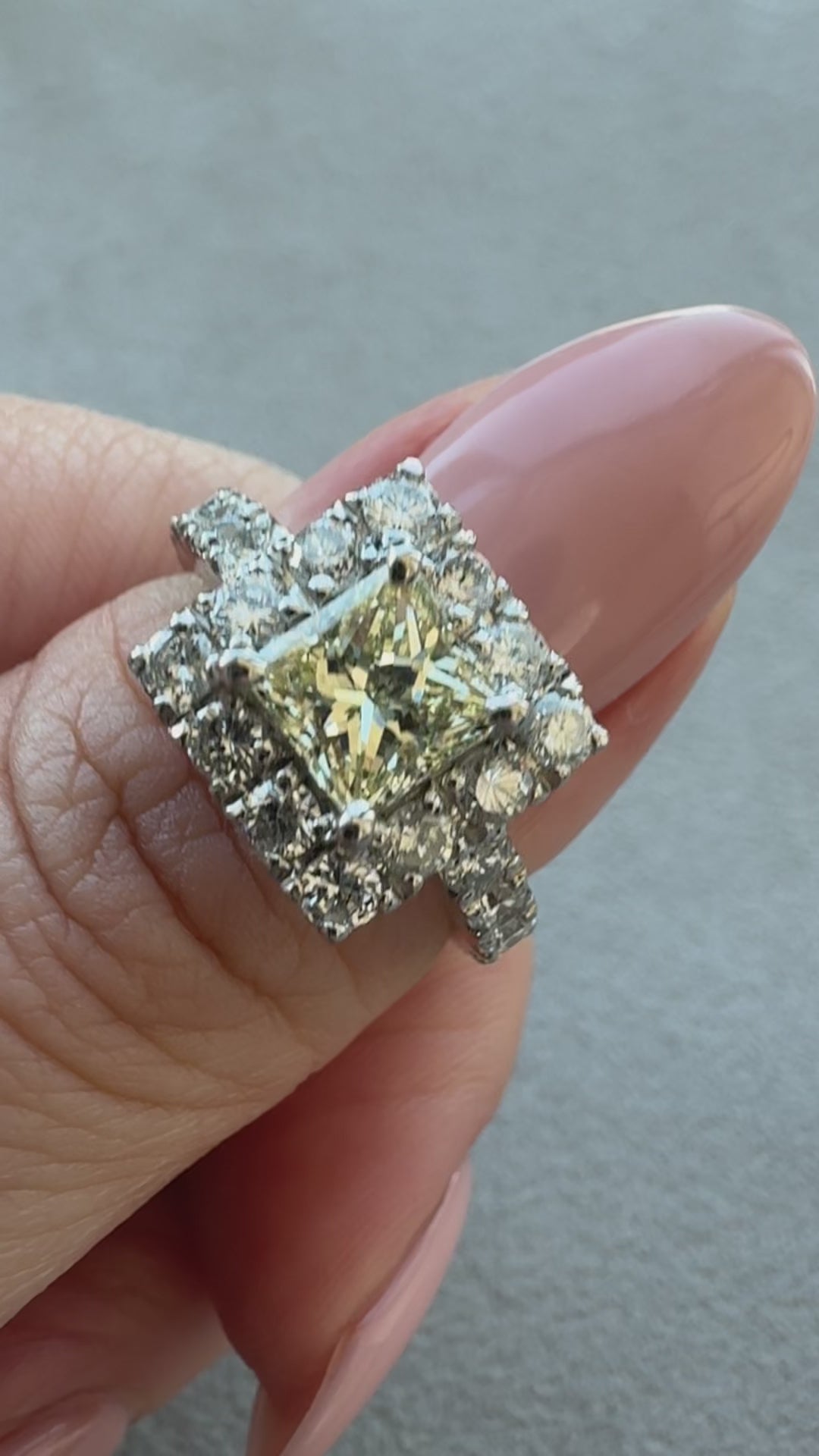 18［一点物］リング ダイヤ 1ct SQ PT