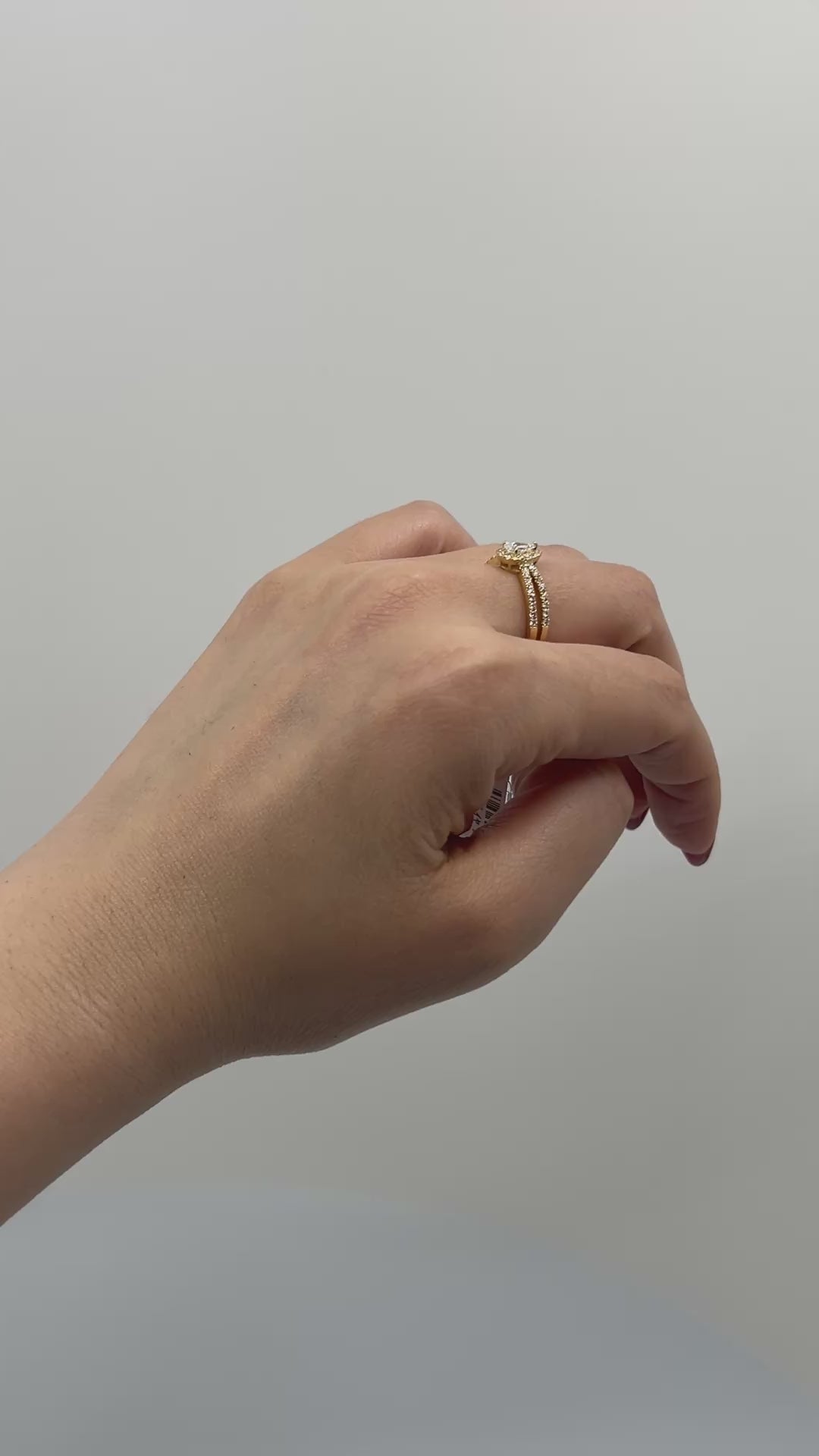 32［一点物］リング ダイヤ 0.3ct PS PT