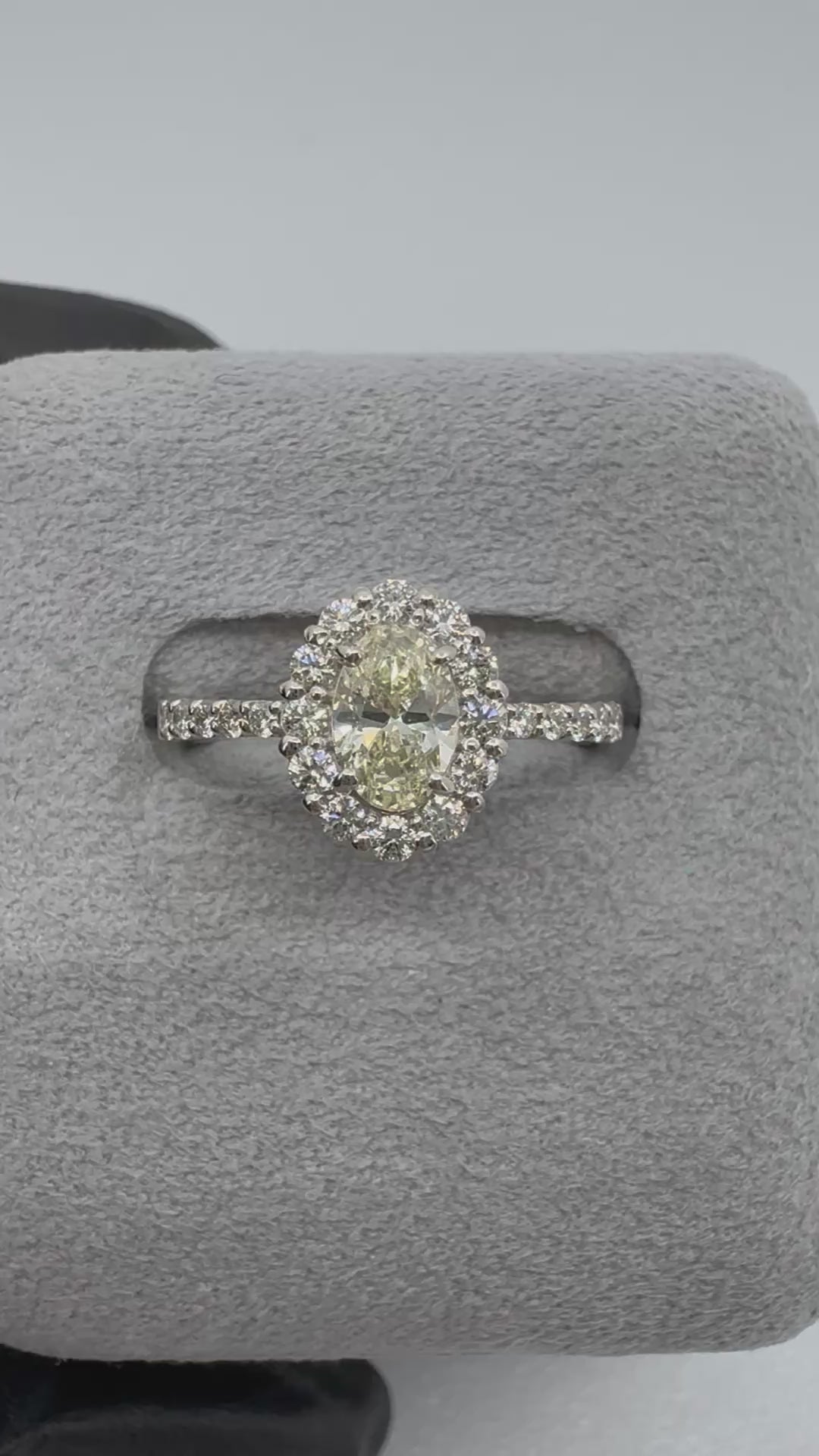 11［一点物］リング ダイヤ 0.5ct OV PT