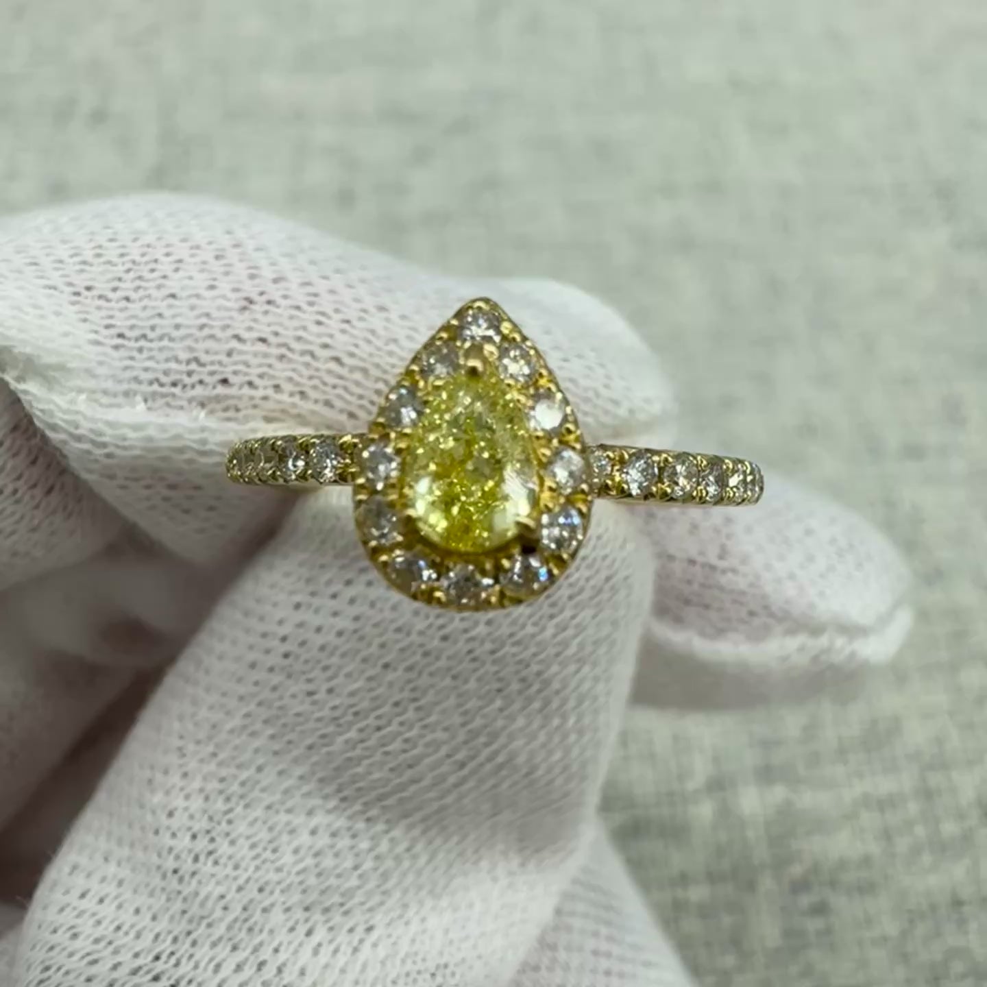 [一点物] リング ダイヤ FIY 0.3ct PS PT/YG