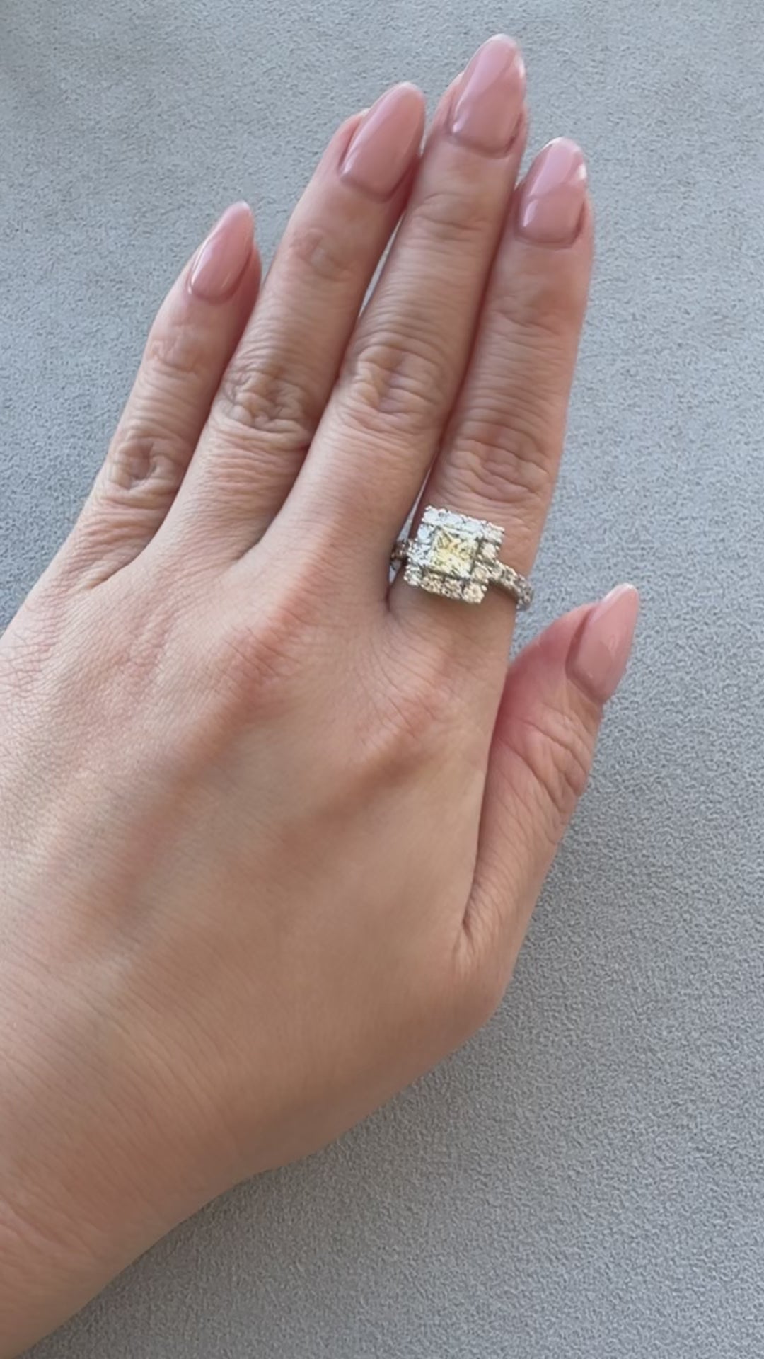 18［一点物］リング ダイヤ 1ct SQ PT