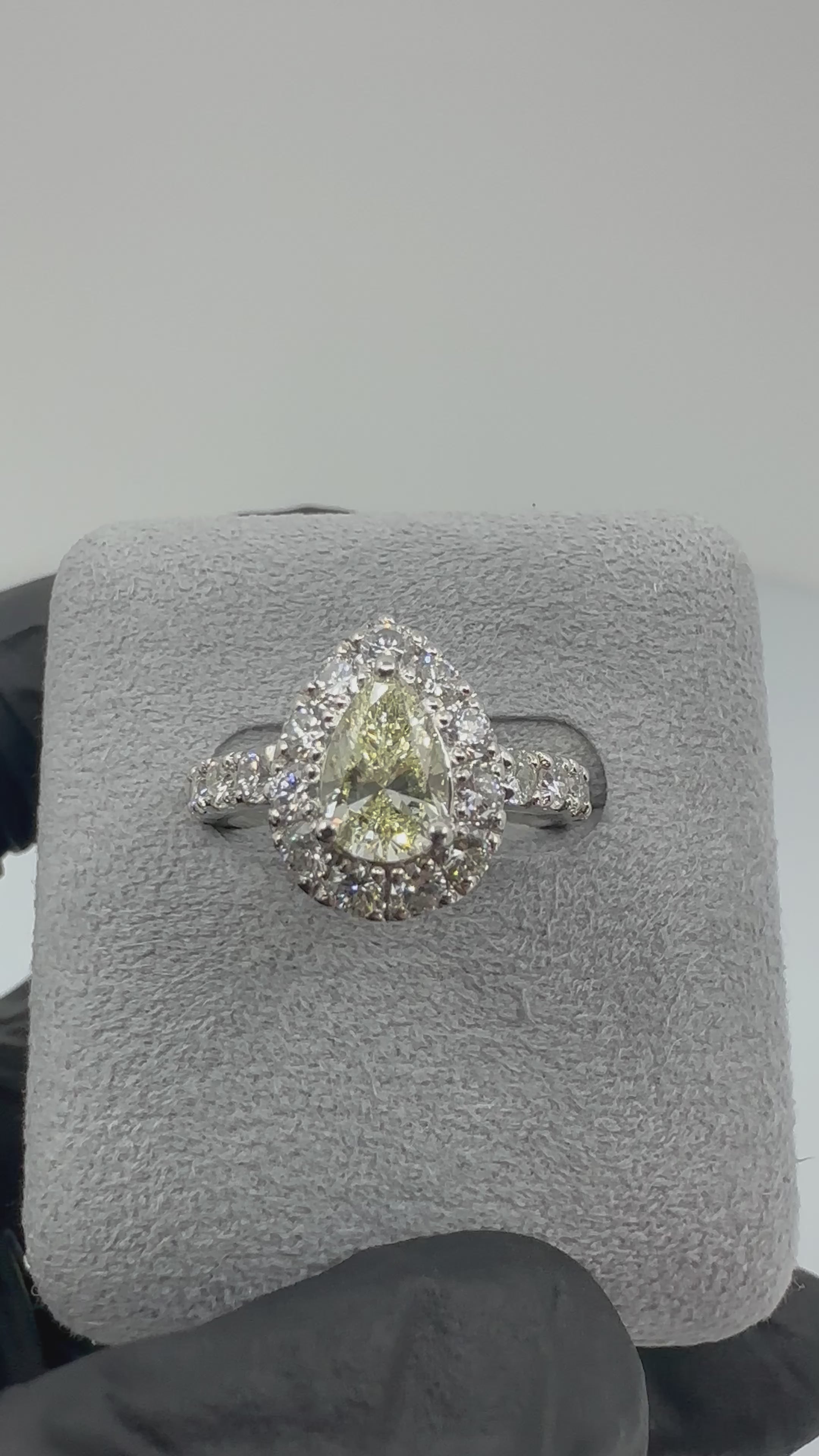 15［一点物］リング ダイヤ 1ct PS PT