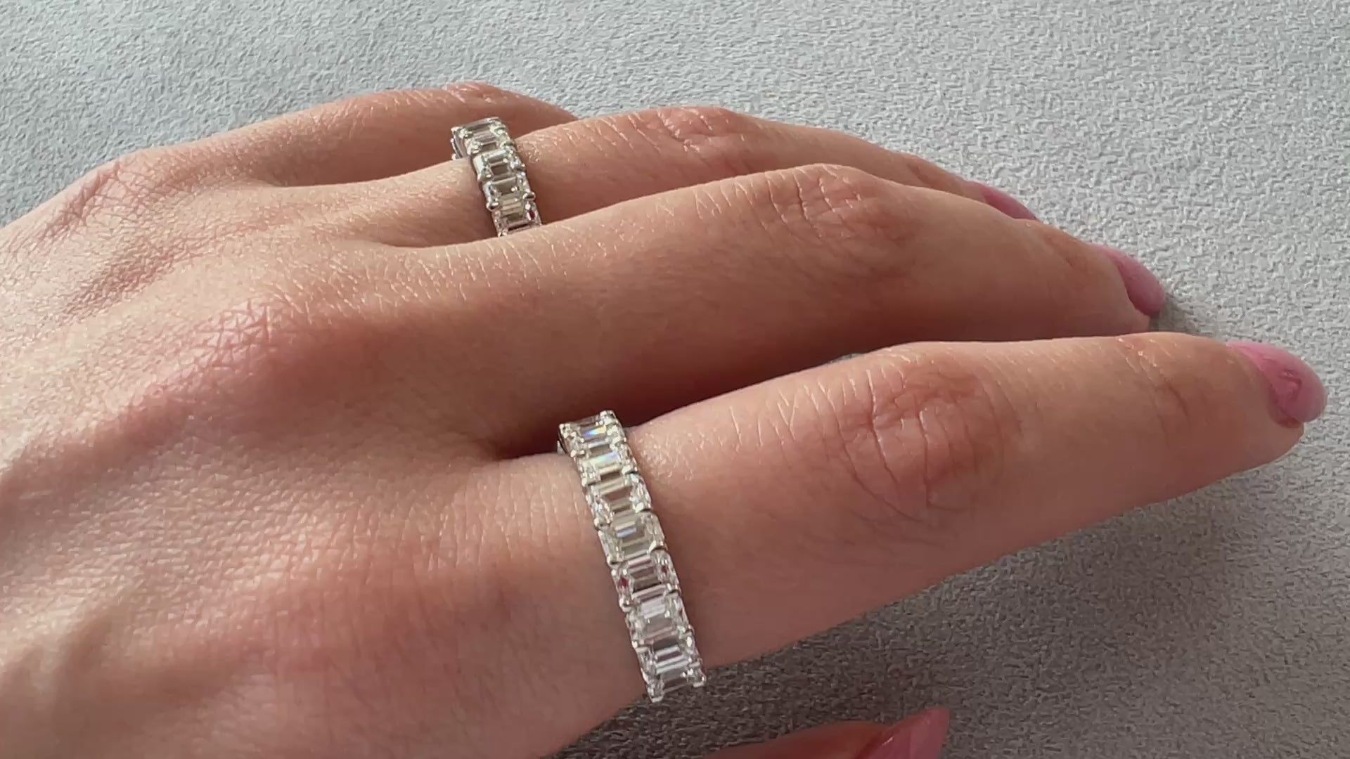 ［エクラ］リング ダイヤ 1pc0.2ct前後×10pc 1.8ct前後 EM