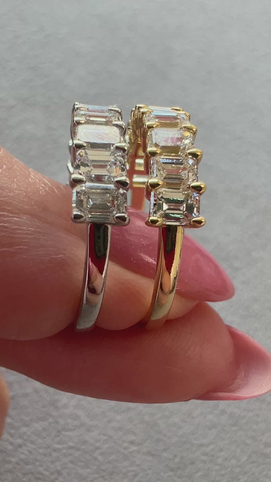 ［エクラ］リング ダイヤ 1pc0.2ct前後×10pc 1.8ct前後 EM