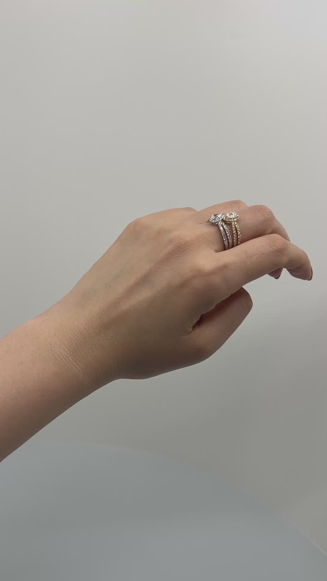 32［一点物］リング ダイヤ 0.3ct PS PT