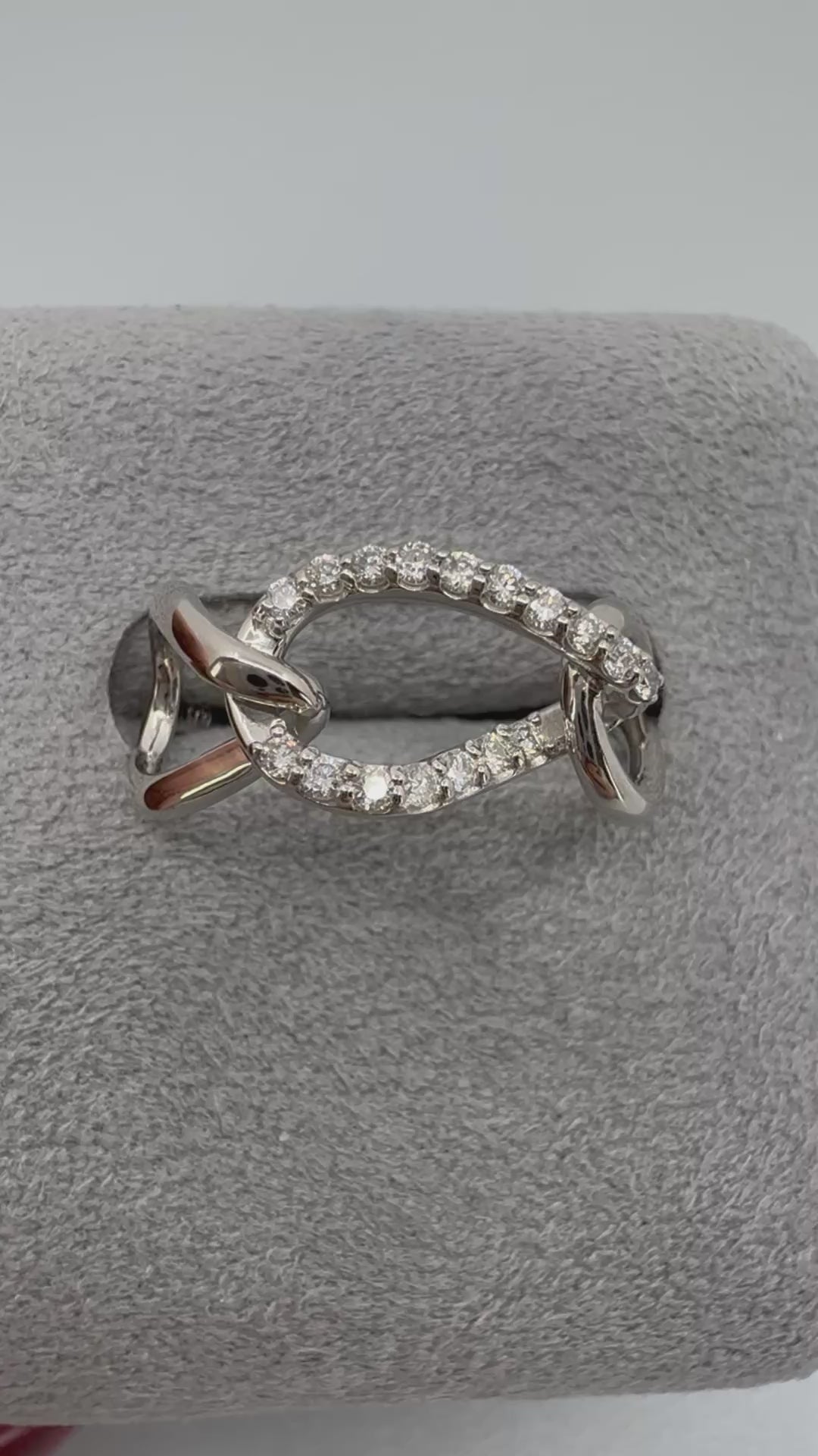 ［パズル］ ダイヤ リング 0.15ct