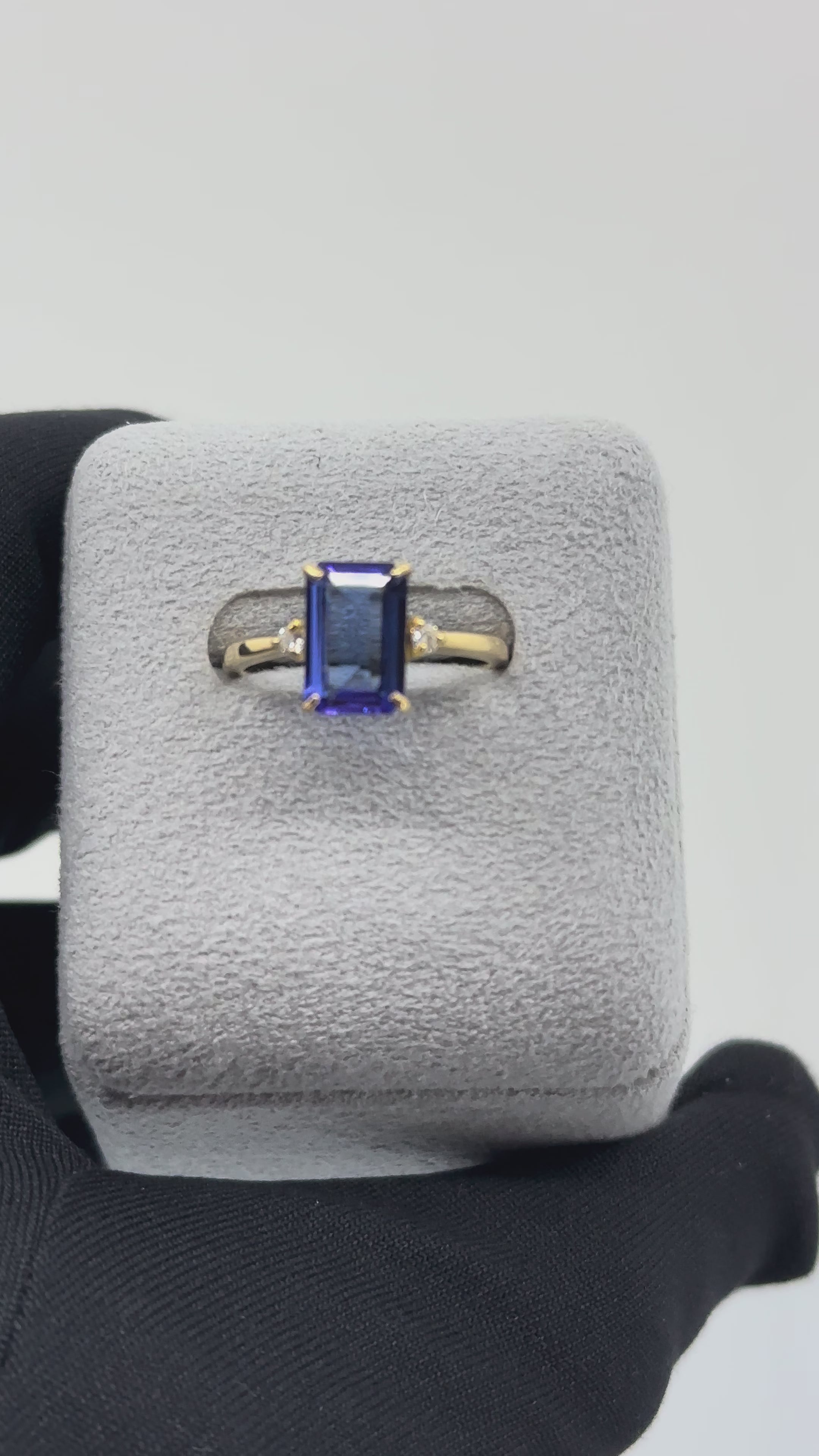 [新作/BONBON］リング タンザナイト OV/EM