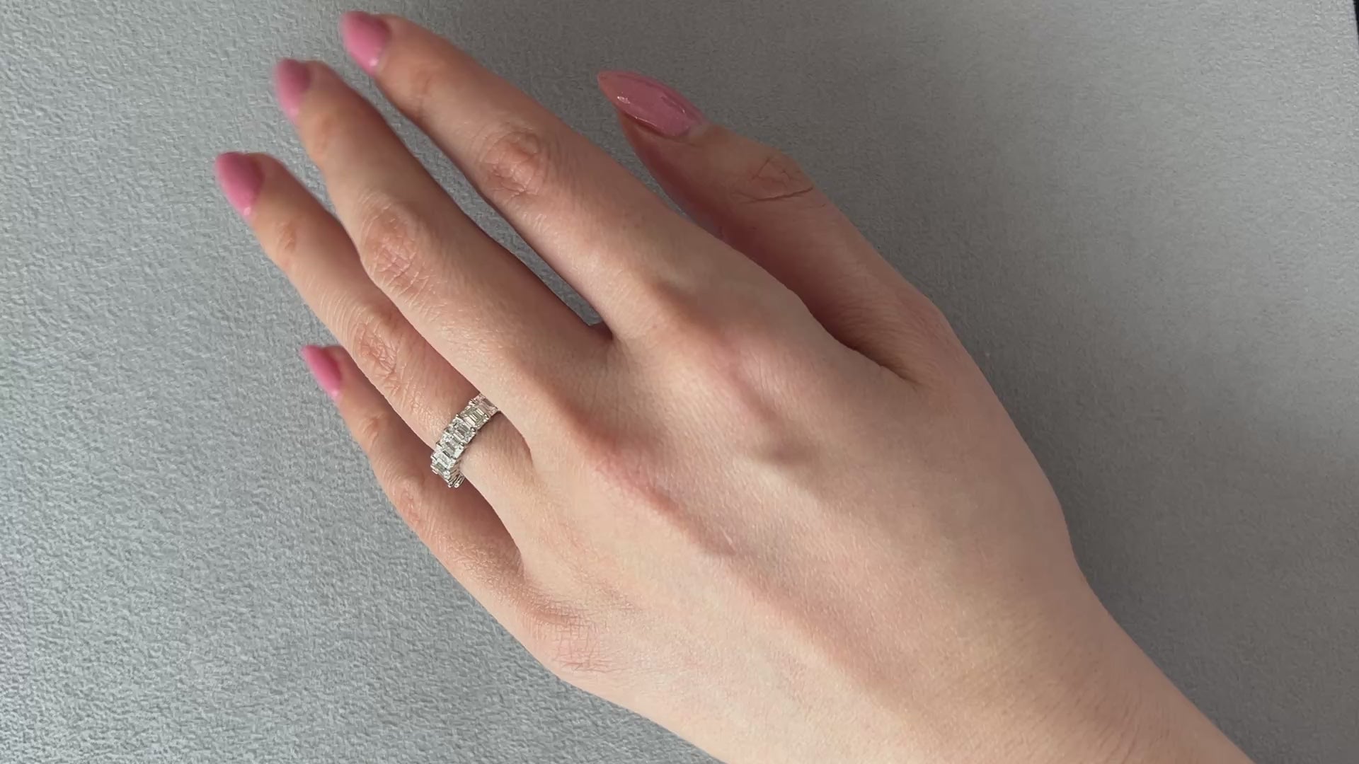 ［エクラ］リング ダイヤ 1pc0.2ct前後×8pc 1.4ct前後 EM