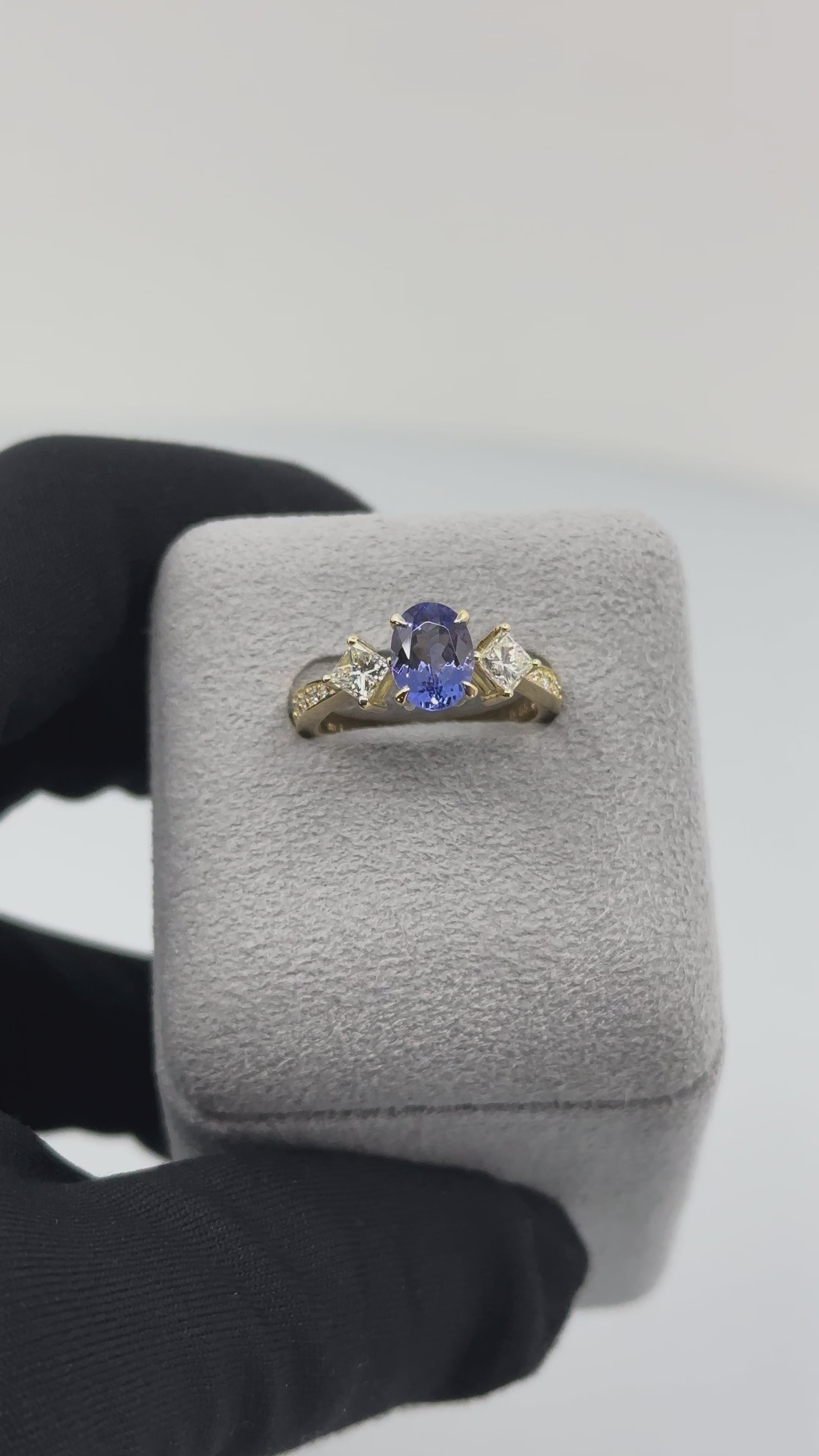 [新作/個数限定/フロレゾン］リング タンザナイト