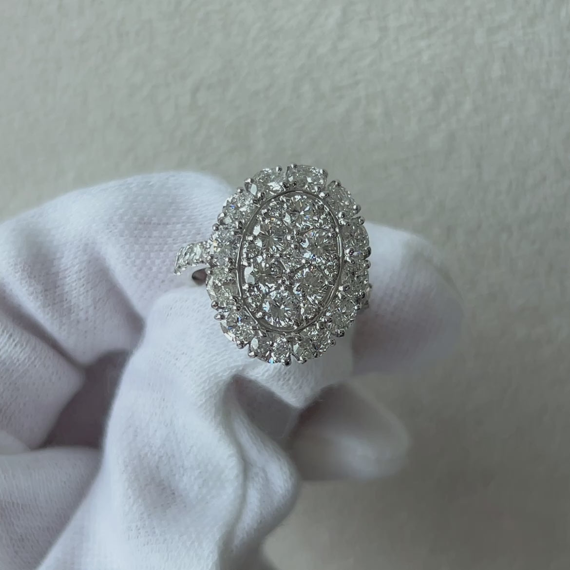 ［デコール］リング ダイヤ