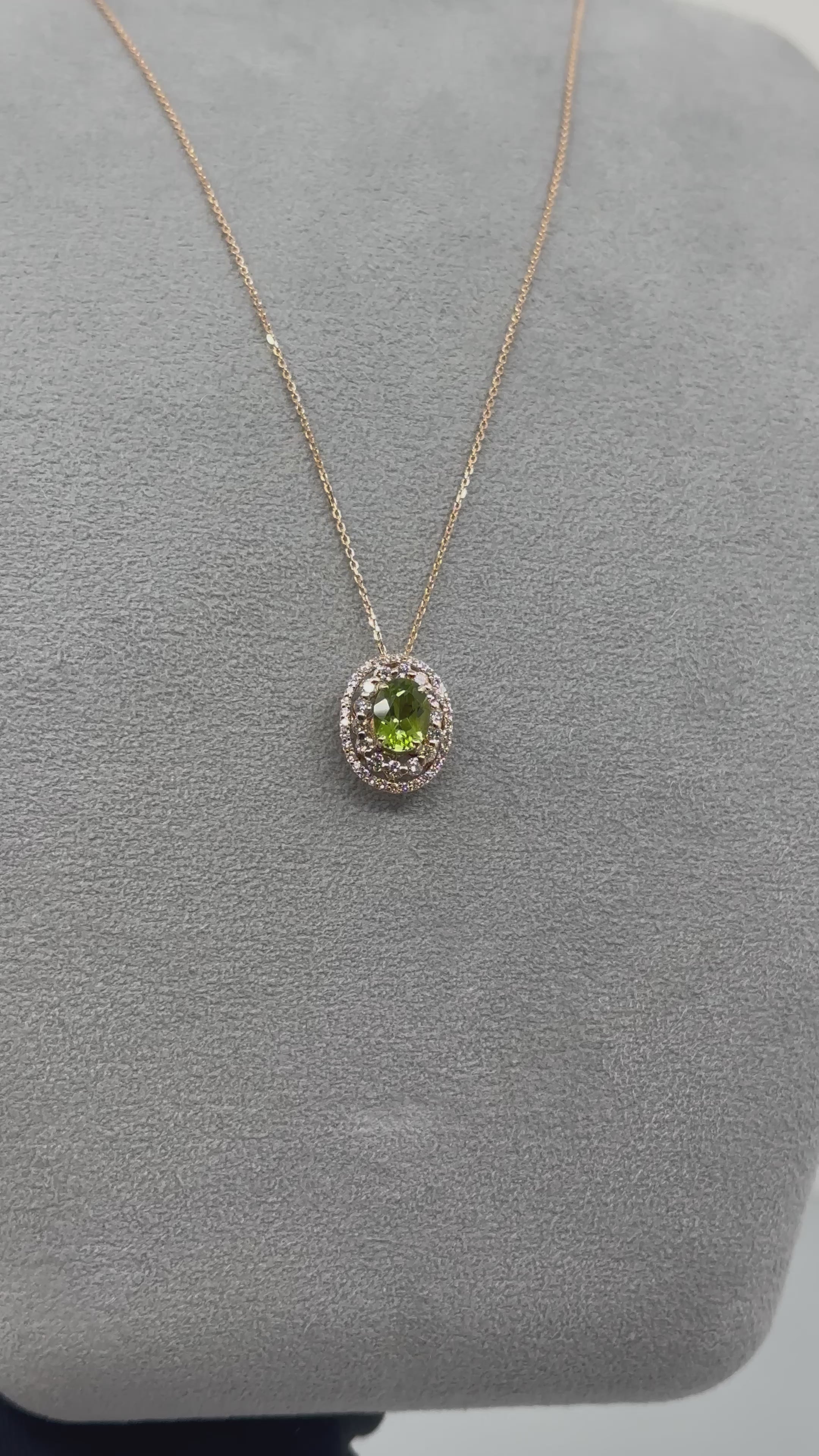 ［ソレイユ］ネックレス ペリドット