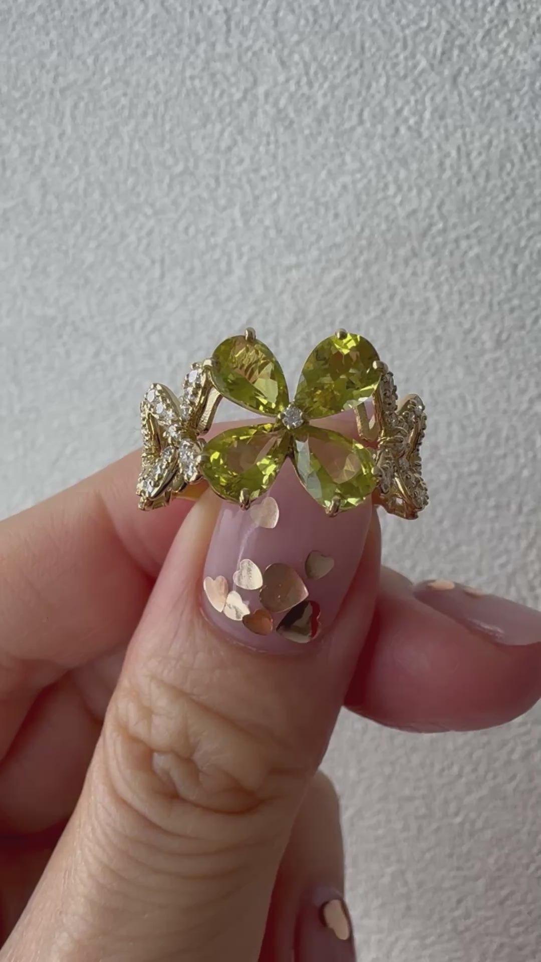 ［クロシェ］リング カナリートルマリン 2ct PS