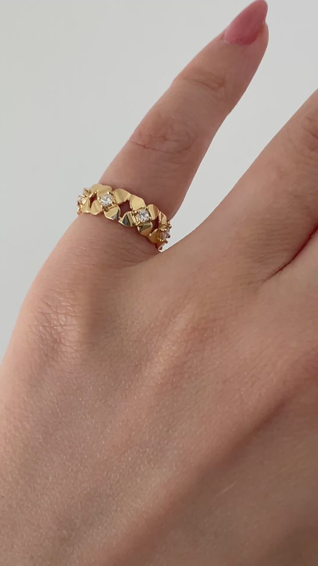 ［アナベル フルエタニティ］リング ダイヤ