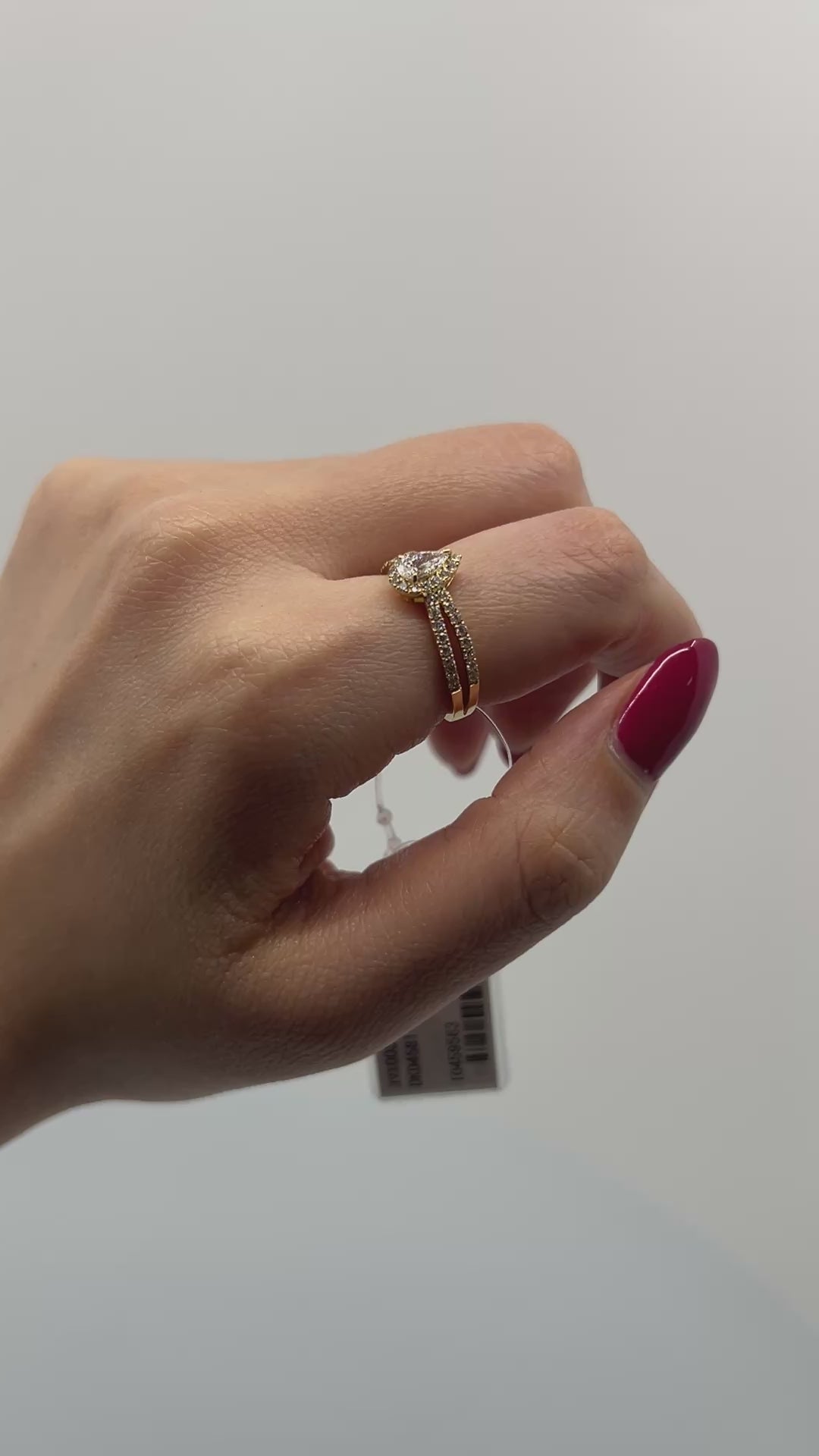 32［一点物］リング ダイヤ 0.3ct PS PT