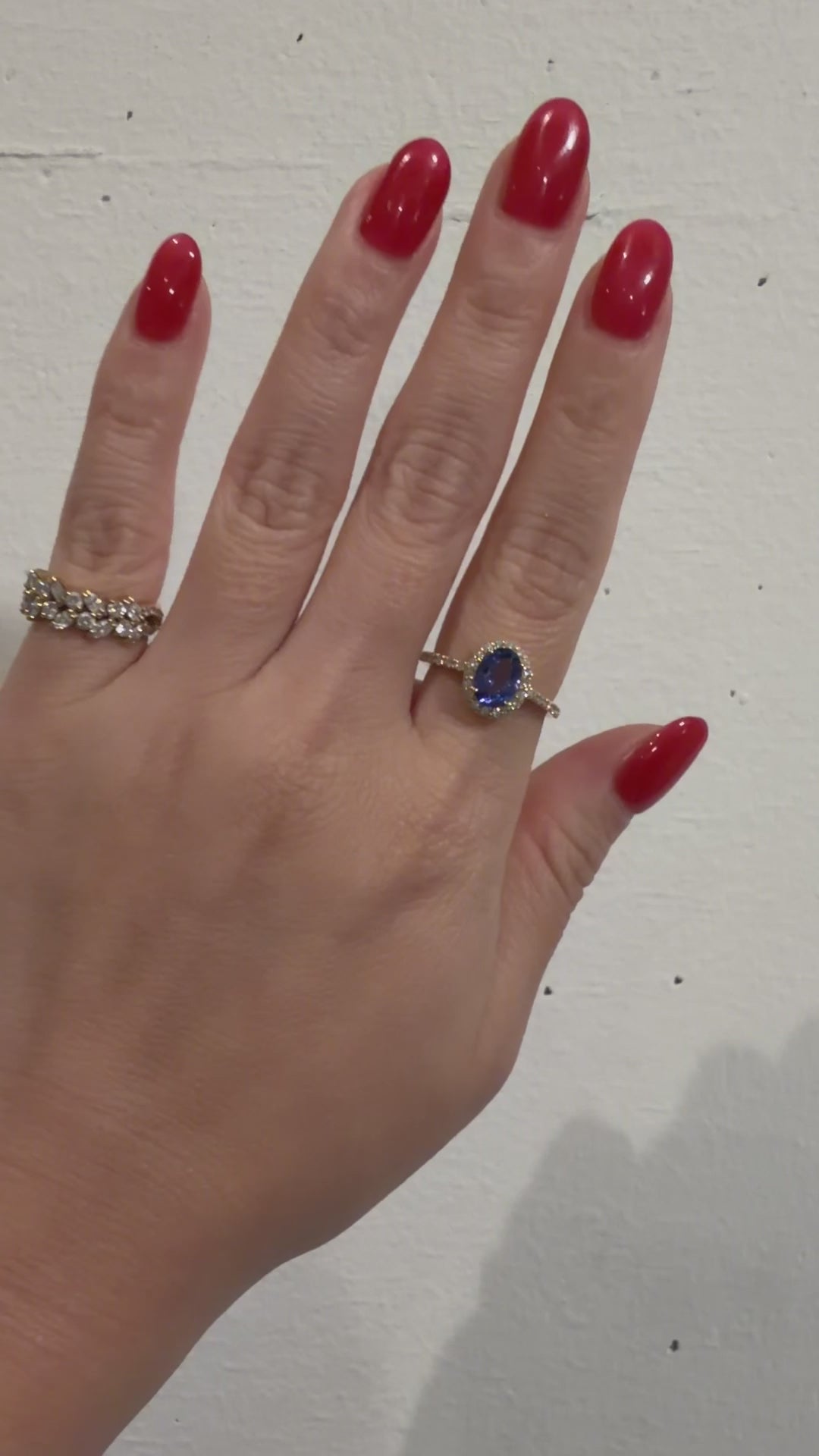 [新作/個数限定/ミスト］リング タンザナイト