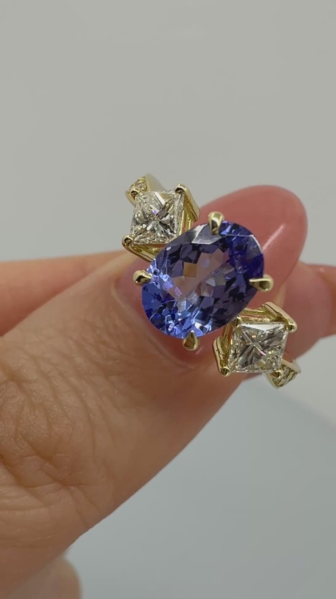 [新作/個数限定/フロレリゾン］リング タンザナイト