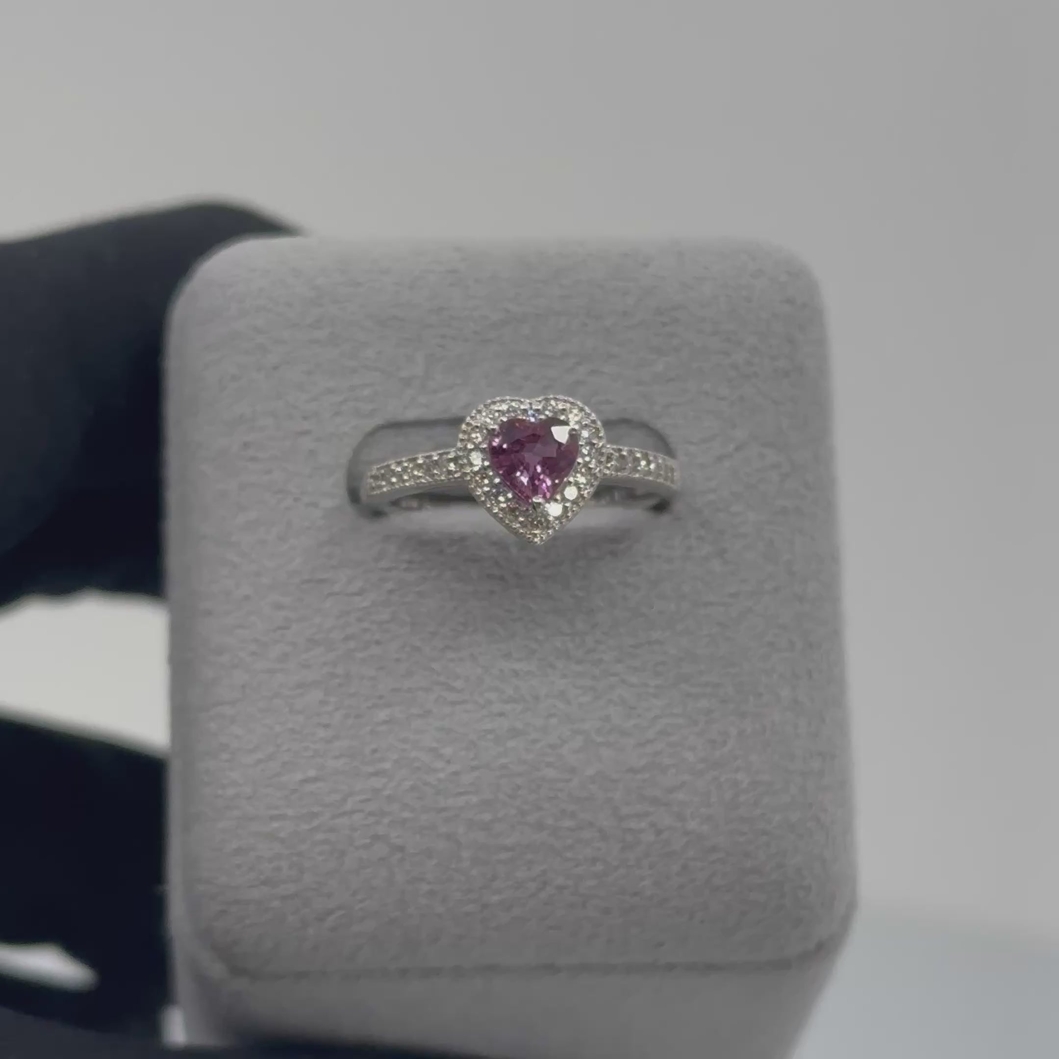 [一点物］リング  ファンシーサファイア