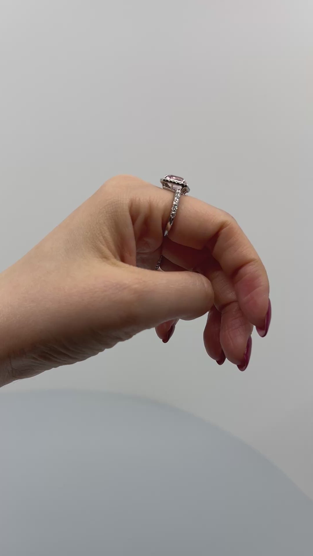 ［ベニエ］リング イエローサファイア 1.7ct OV/モルガナイト 1.9ct EM