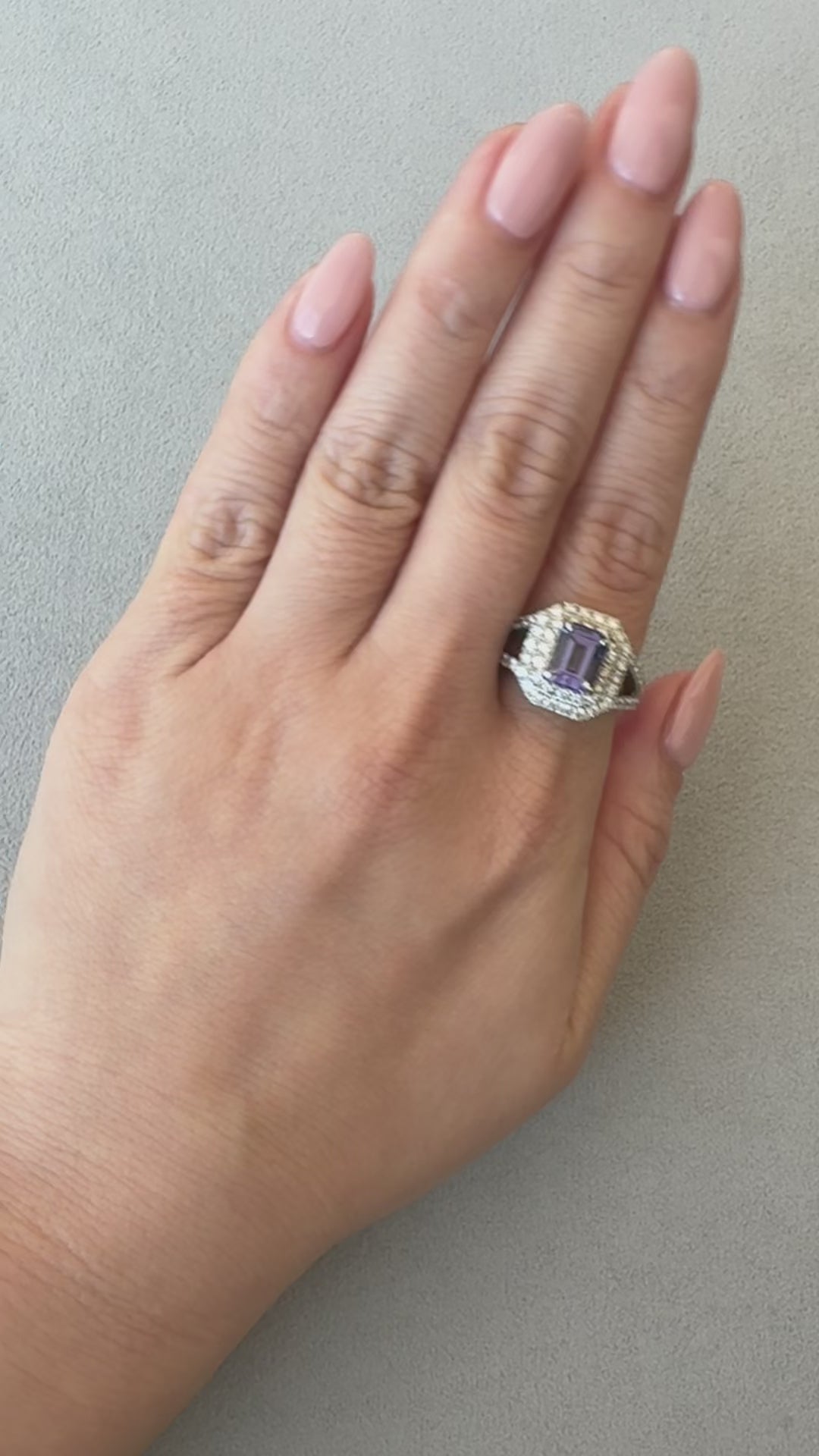 193［一点物］リング タンザナイト 1.8ct前後 SQ PT