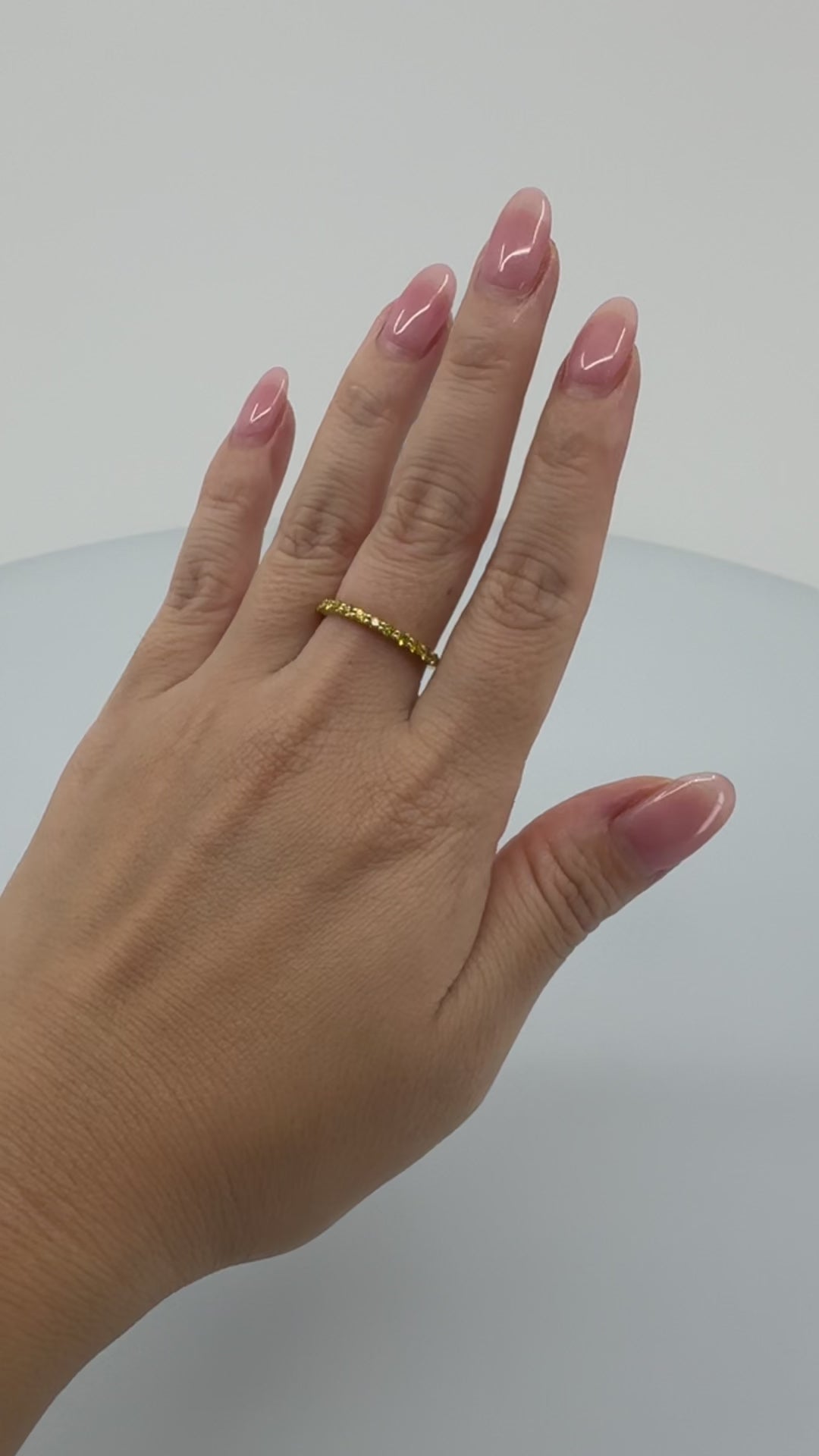 [新作/マタン] リング イエローダイヤ