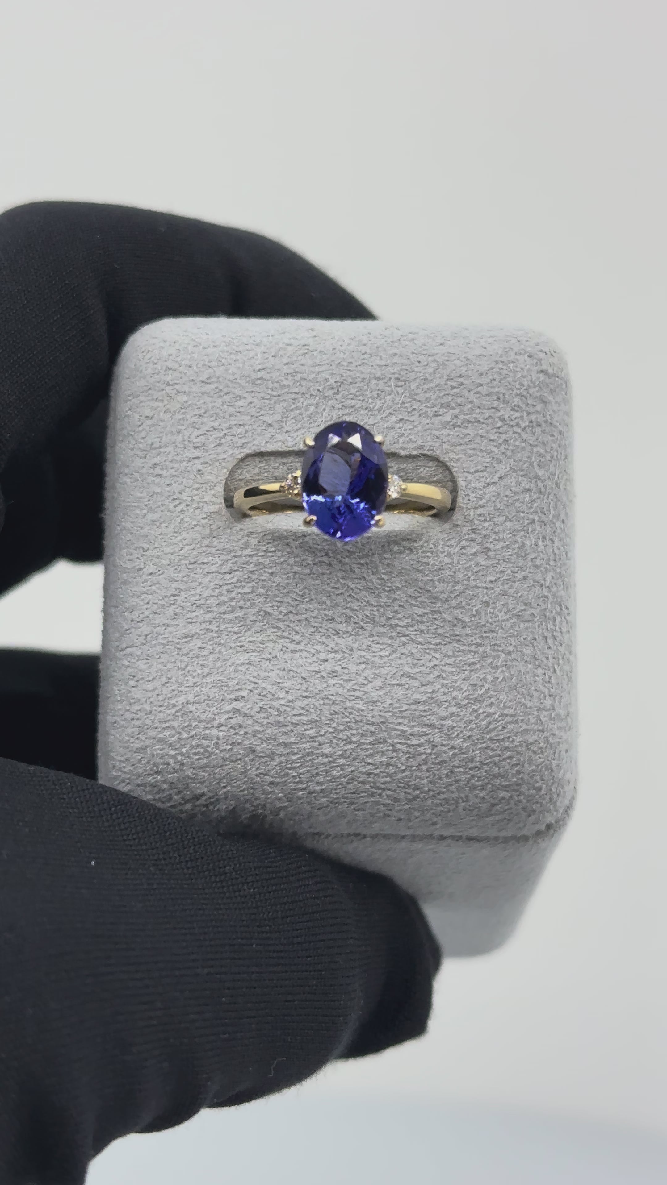 [新作/BONBON］リング タンザナイト OV/EM