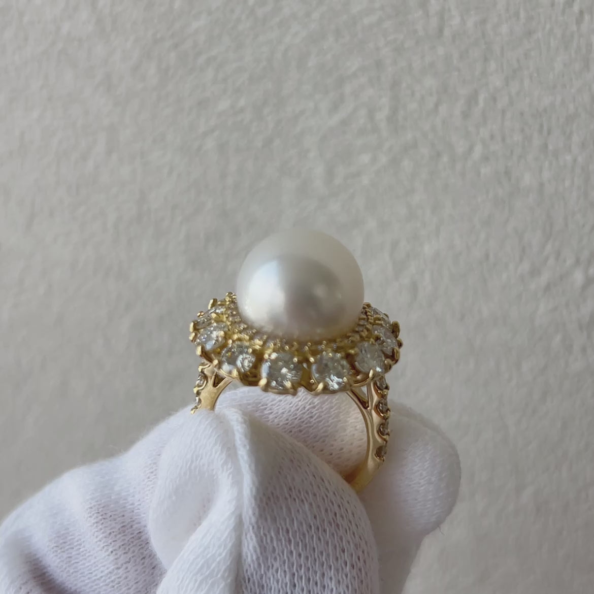 ［イデアル］リング 南洋真珠 11ミリ