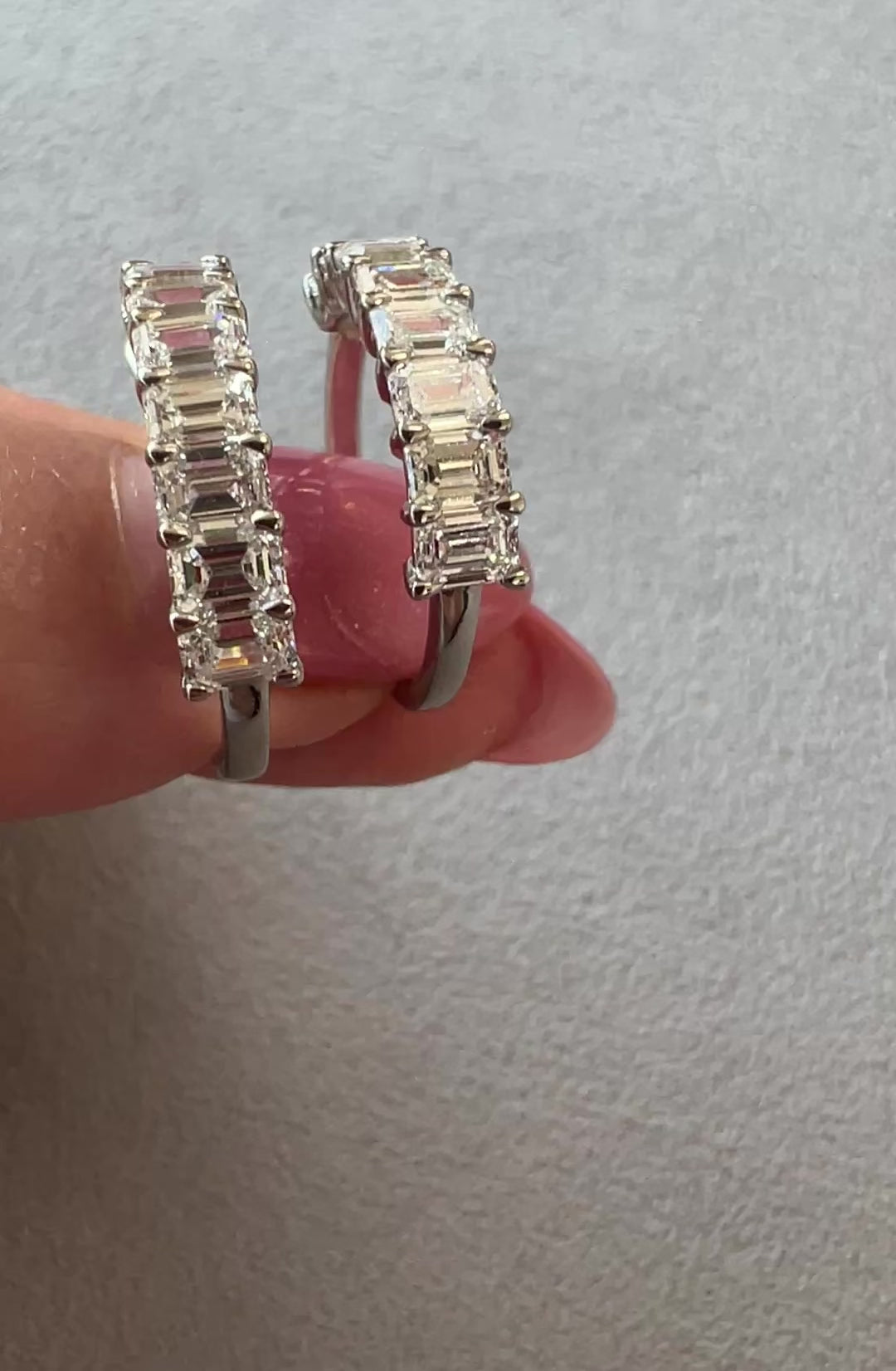 ［エクラ］リング ダイヤ 1pc0.2ct前後×8pc 1.4ct前後 EM