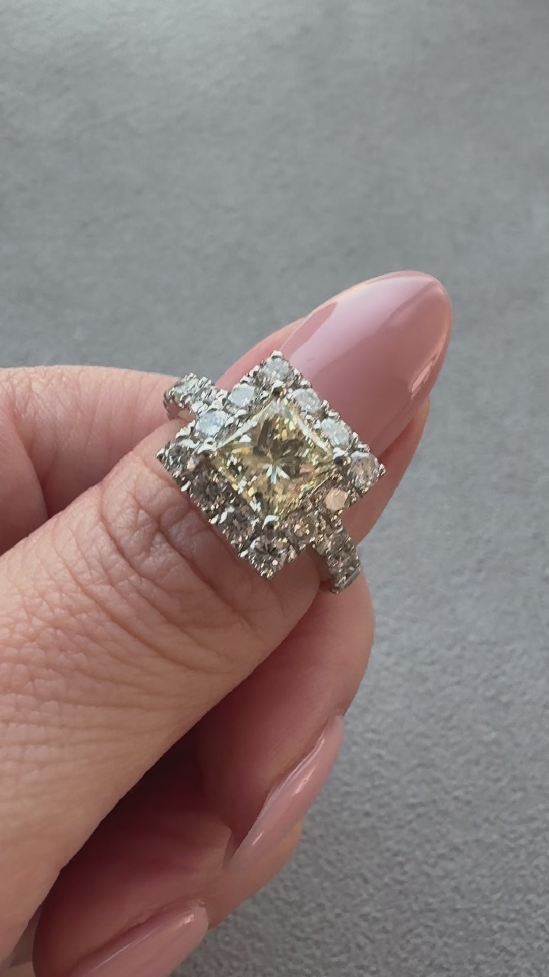 19［一点物］リング ダイヤ 1.5ct SQ PT