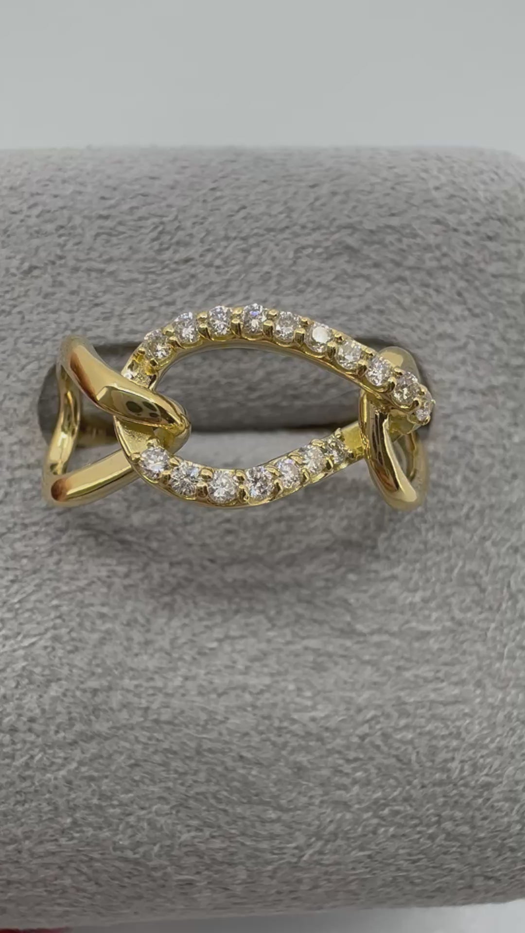 ［パズル］ ダイヤ リング 0.15ct