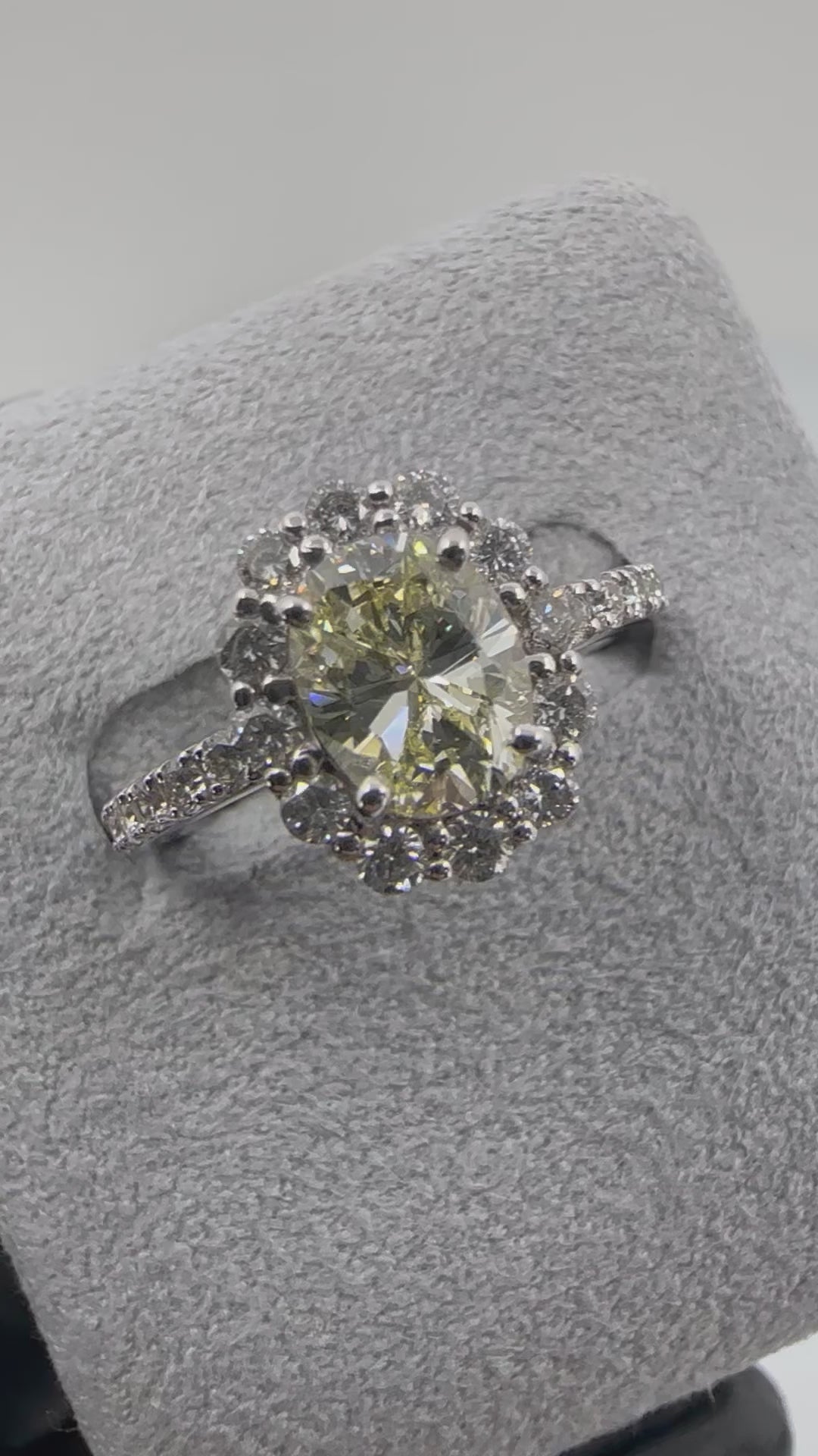 21［一点物］リング ダイヤ 1.1ct OV PT