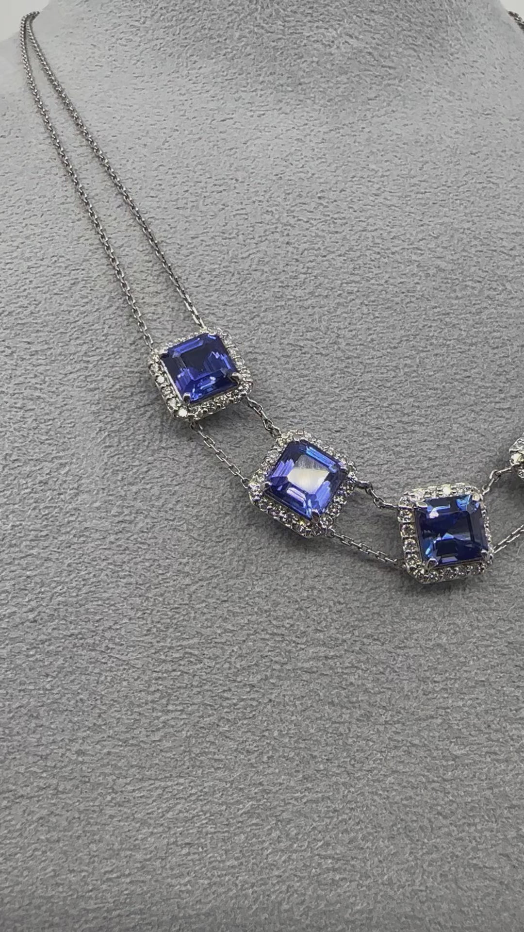 15［クララララ］ネックレス タンザナイト