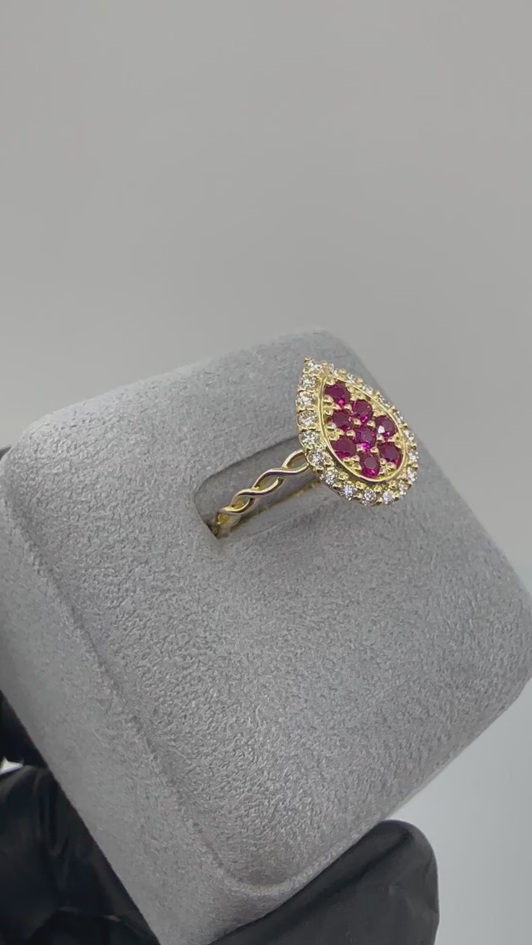 ［ミュール］リング ルビー 0.4ct前後 PS