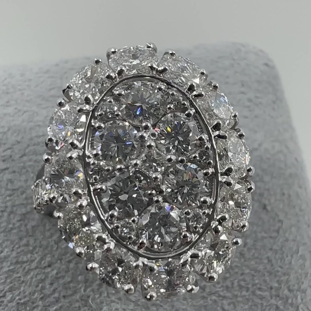 ［デコール］リング ダイヤ