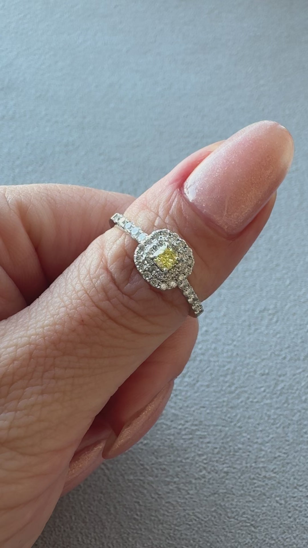 [ジョーヌ] リング ダイヤ SQ