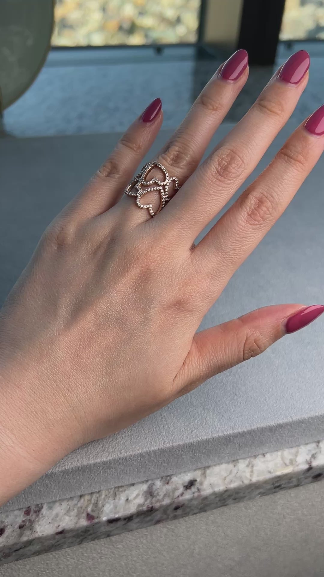 ［ひと夏の🫶🏼〜フルダイヤバージョン］リング ダイヤ