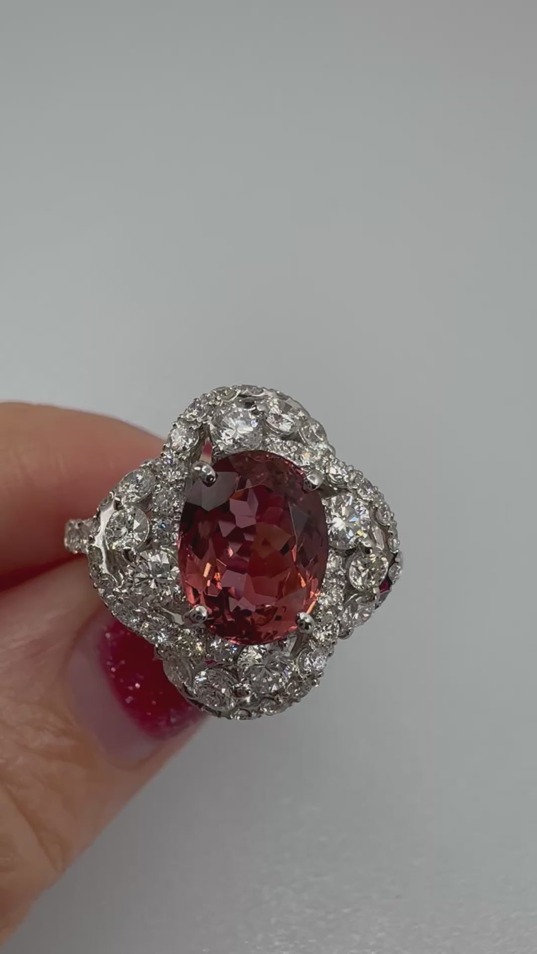 ［プリマドンナ］リング ピンクトルマリン 1.5ct UP OV