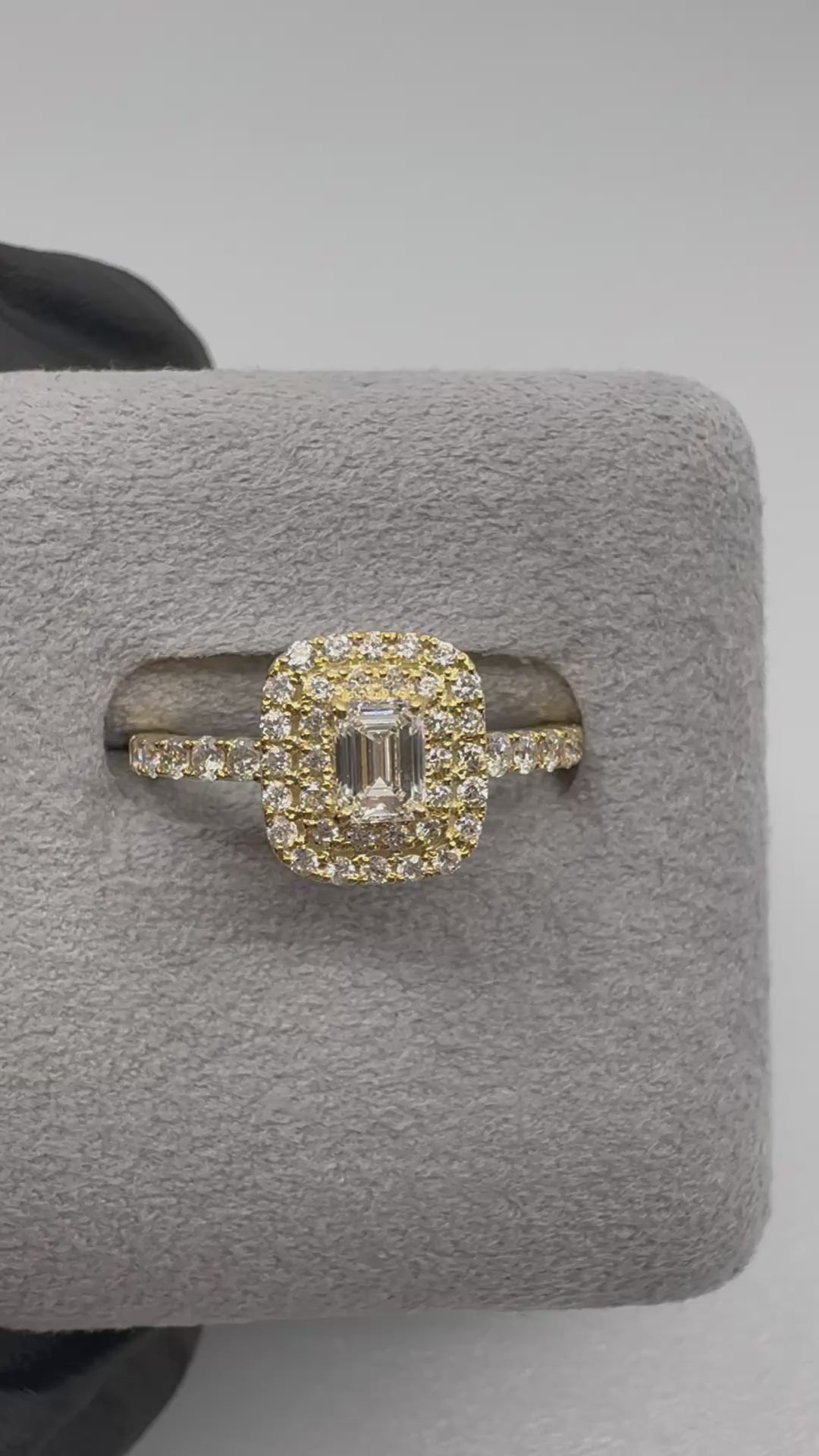 ［一点物/アドラーブル］リング ダイヤ 0.3ct SQ K18YG