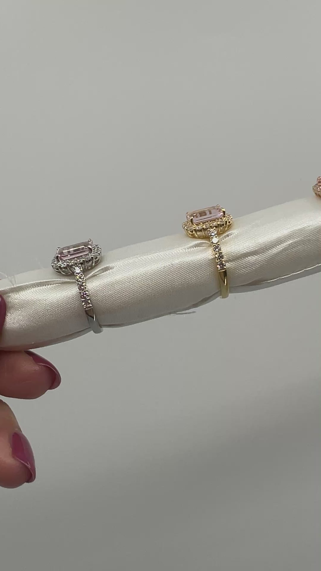 ［春色の夢］リング モルガナイト