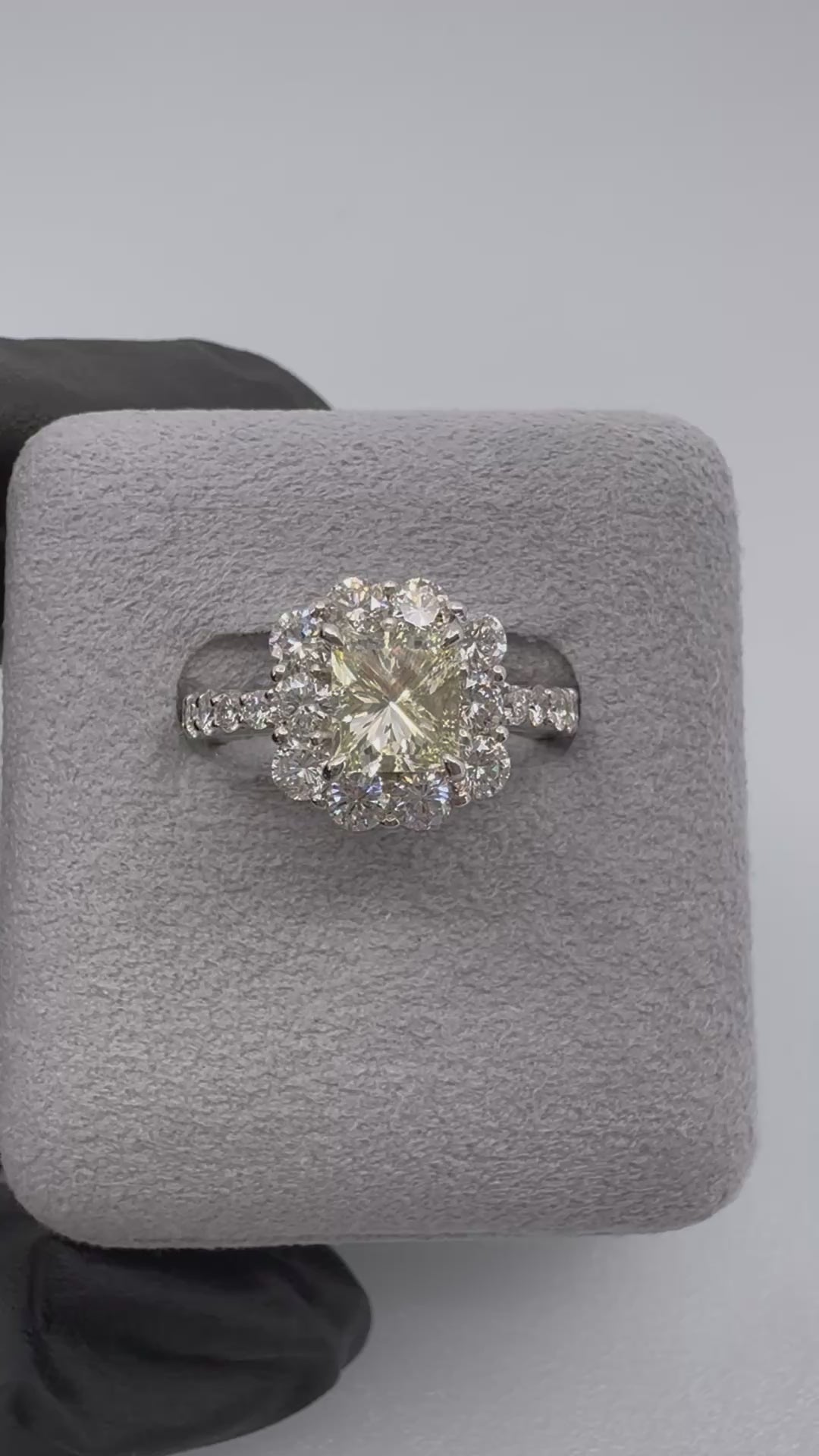 26［一点物］リング ダイヤ 1ct SQ PT