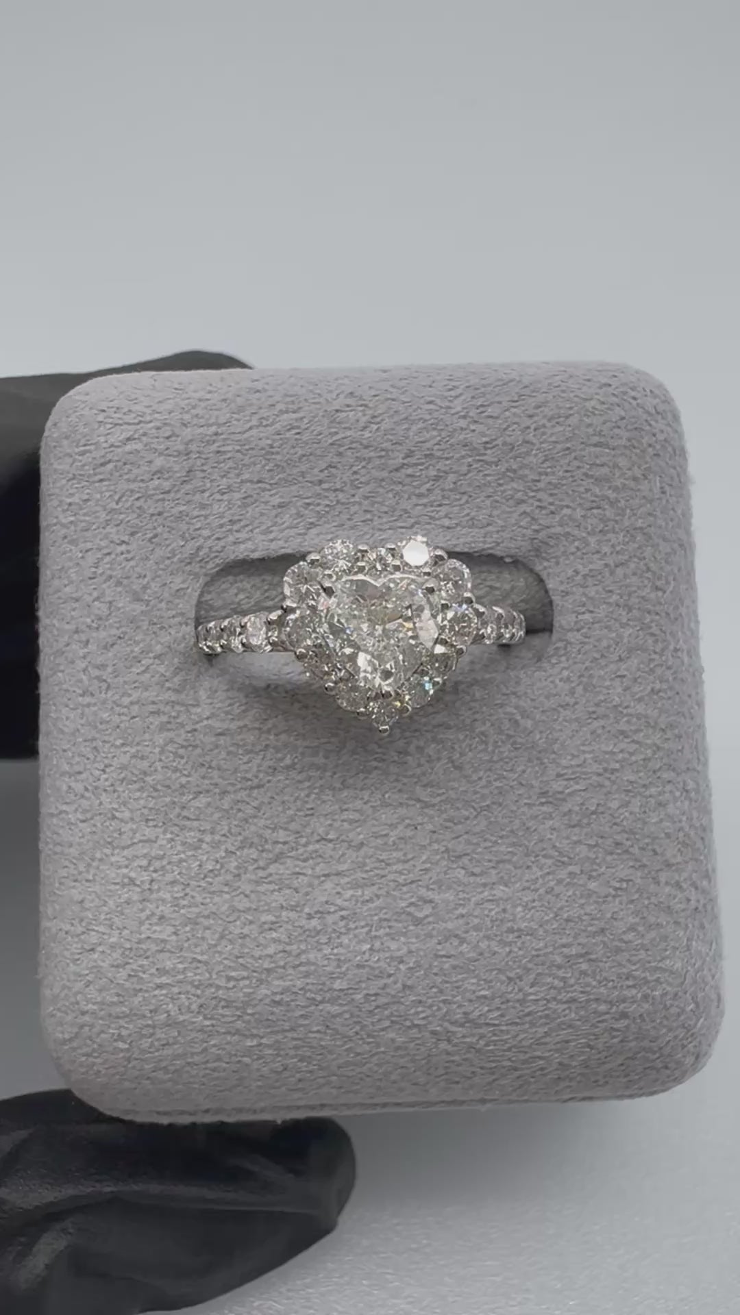 9［一点物］リング ダイヤ 0.7ct HS PT