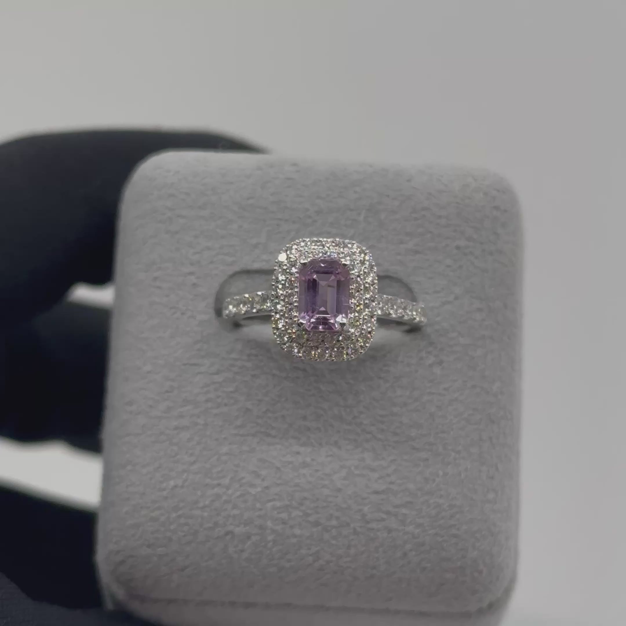 [ヴォワール] リング　ロンドンブルートパーズ/アクアマリン/クンツァイト