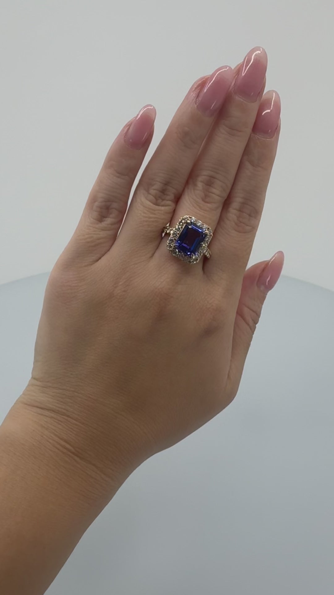 ［一点物］リング  タンザナイト  4.8ct  EM PG