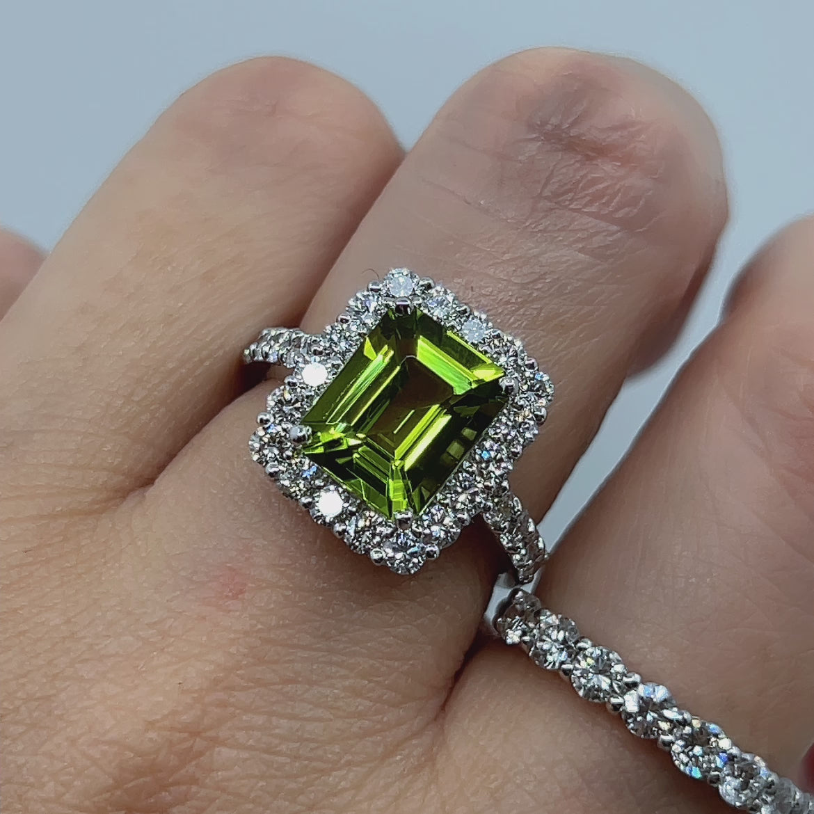 ［チュチュの音色］ リング ペリドット